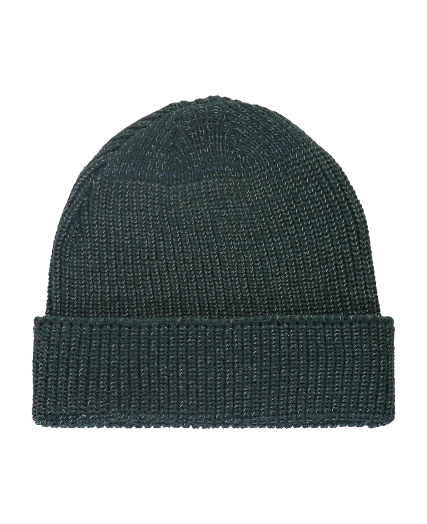Market Ribbed Knit Beanie - green
