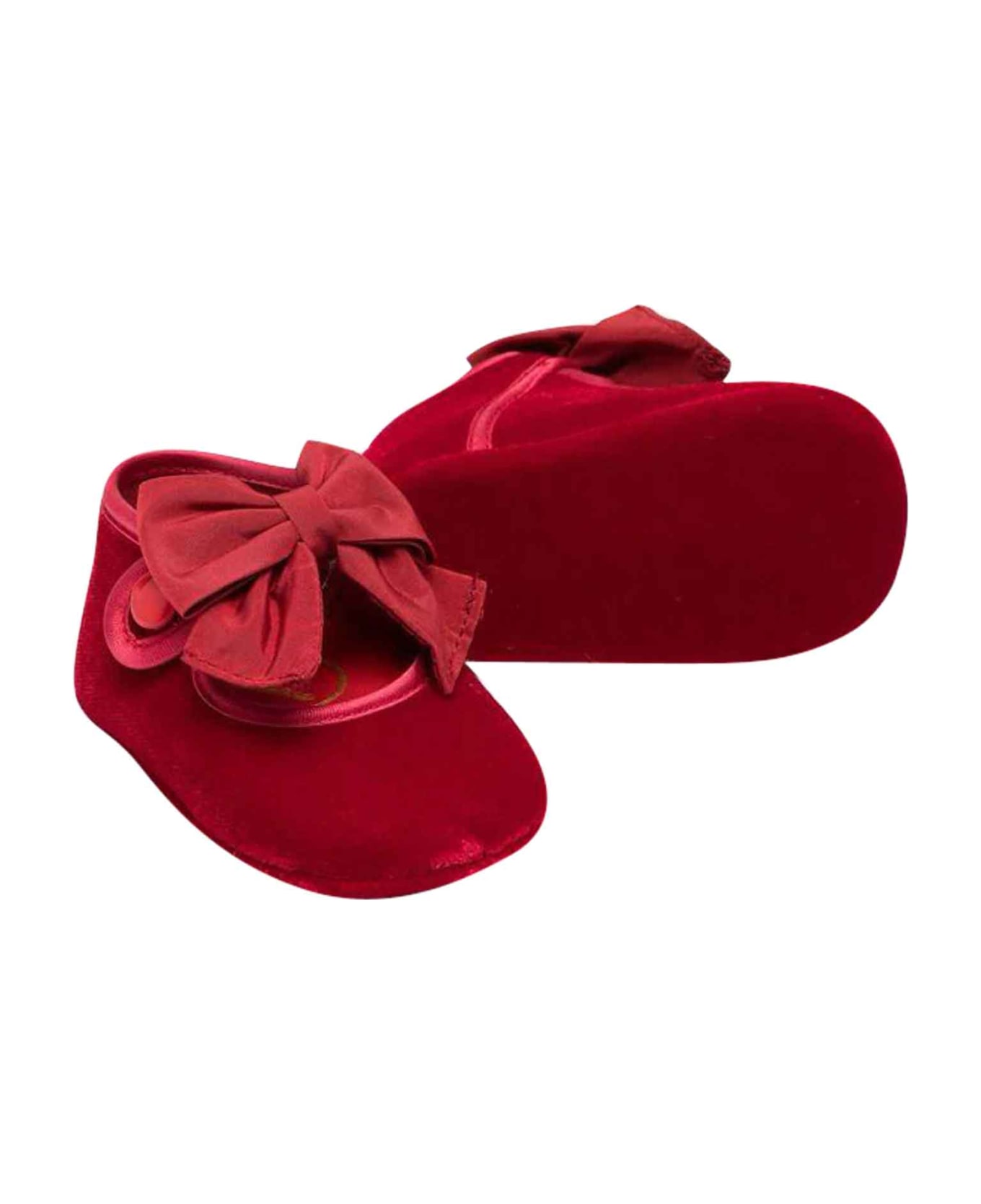 Monnalisa Red Ballet Flats Girl - Rosso