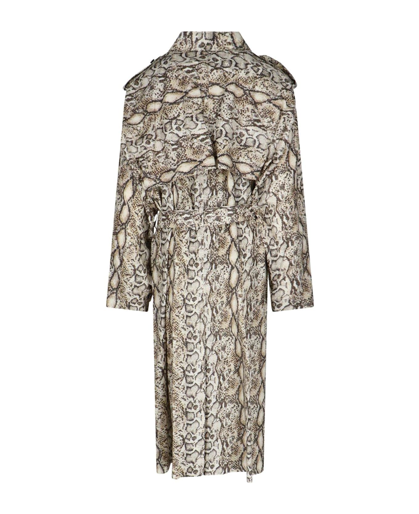 Isabel Marant Double-breasted Belted Trench Coat - Beige