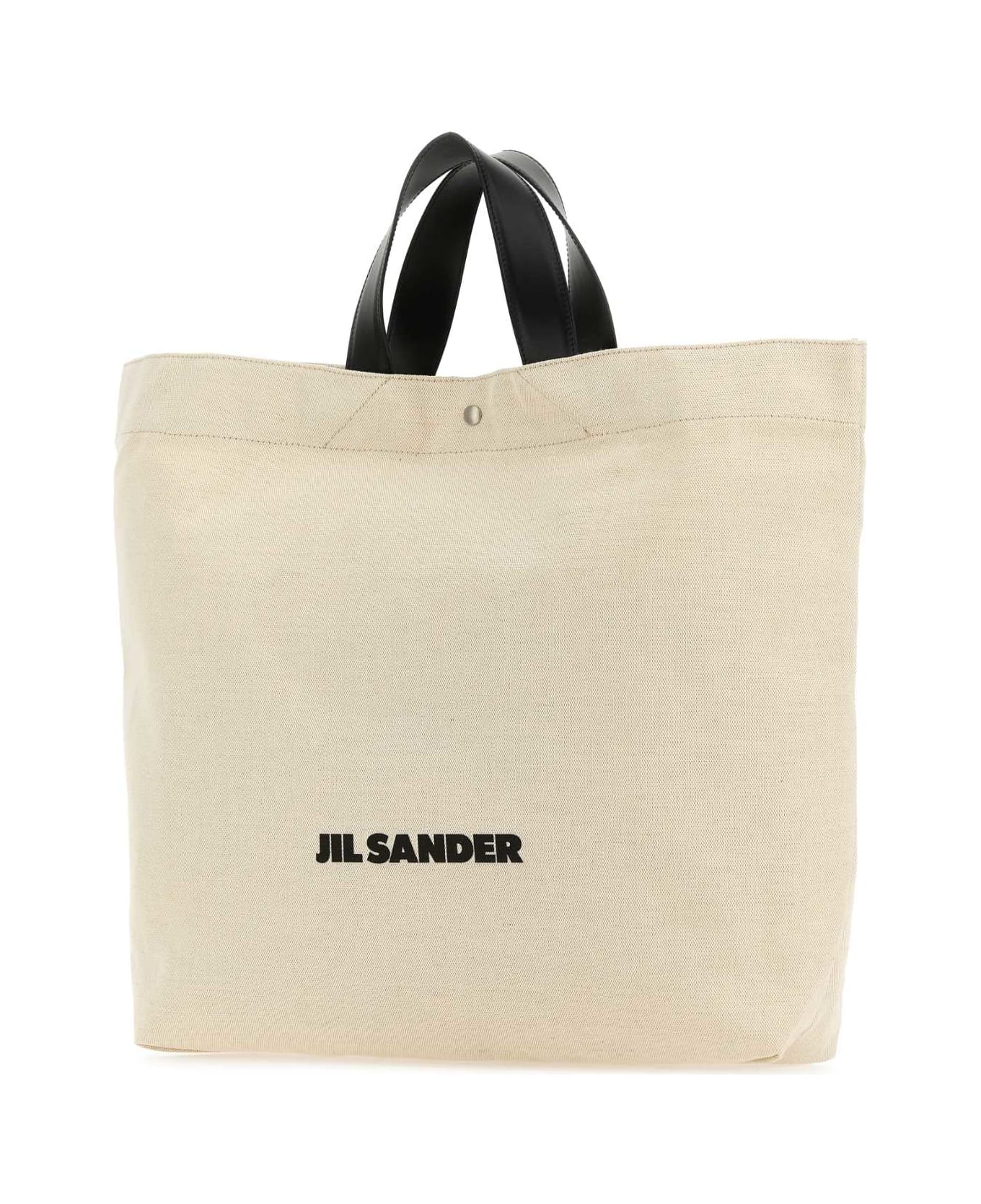 Jil Sander Sand Canvas Flat Shopping Bag - 280