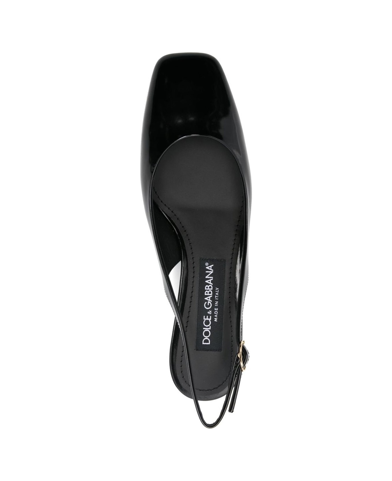 Dolce 
Gabbana Jackie Slingback Pumps - Black