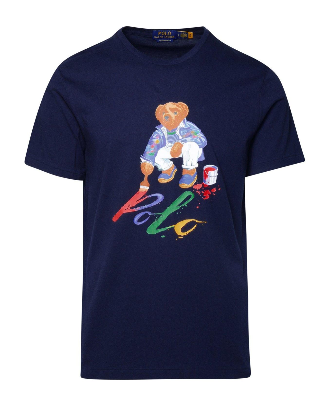 Polo Ralph Lauren Bear Printed Crewneck T-shirt Polo Ralph Lauren