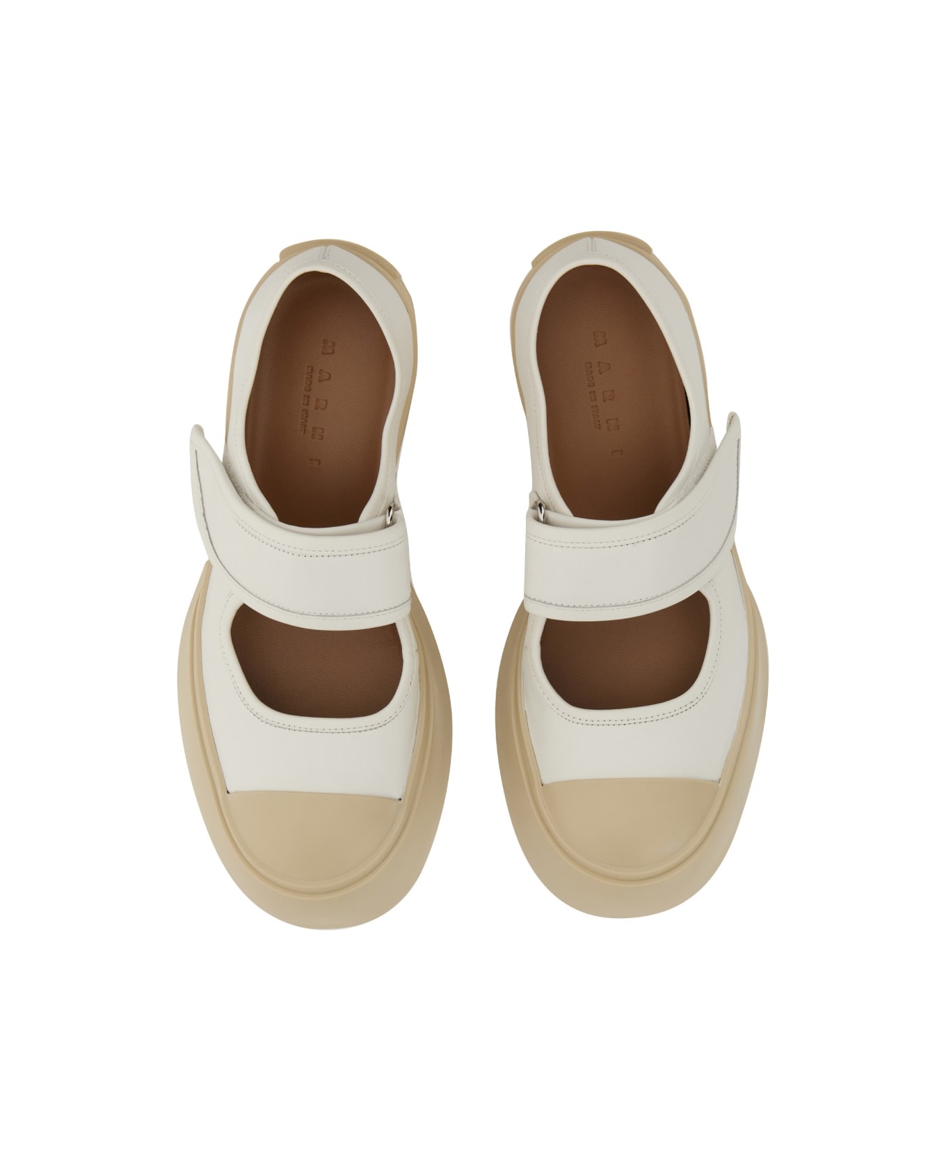 Marni Mary Jane Sneaker - WHITE