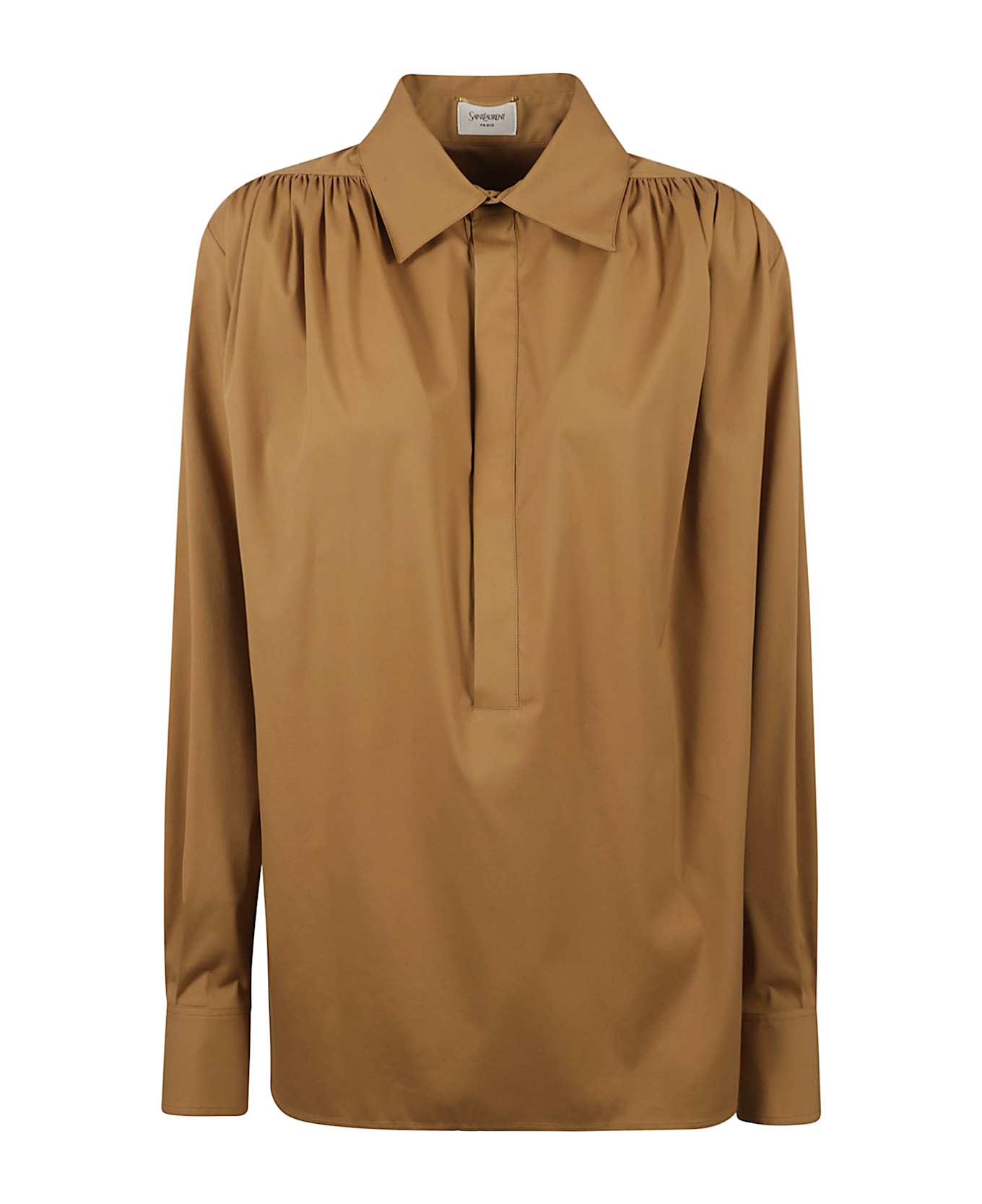 Saint Laurent Plain Version Shirt - Ocre Delave