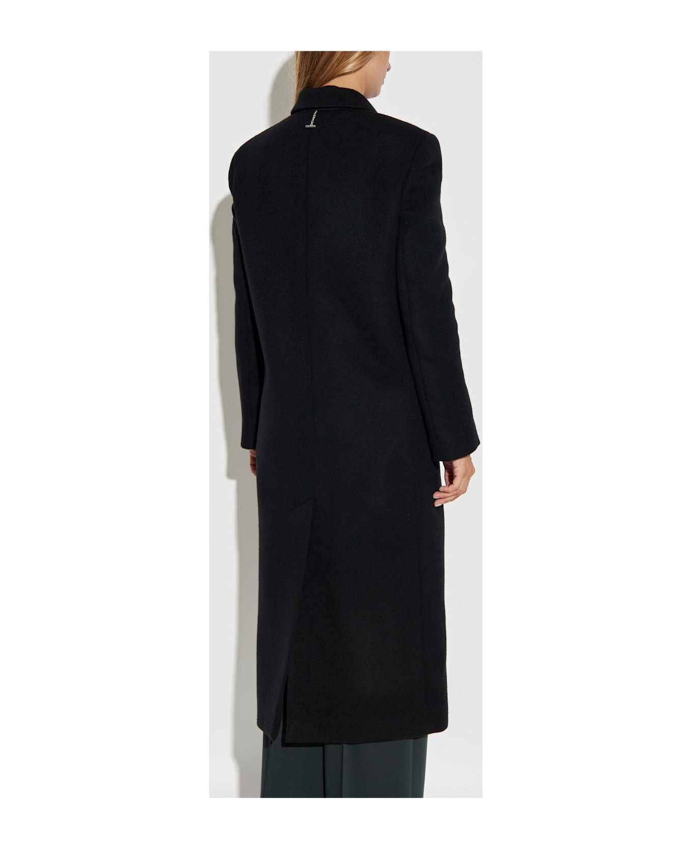 Alexander McQueen Double-breasted Wool Coat - Black