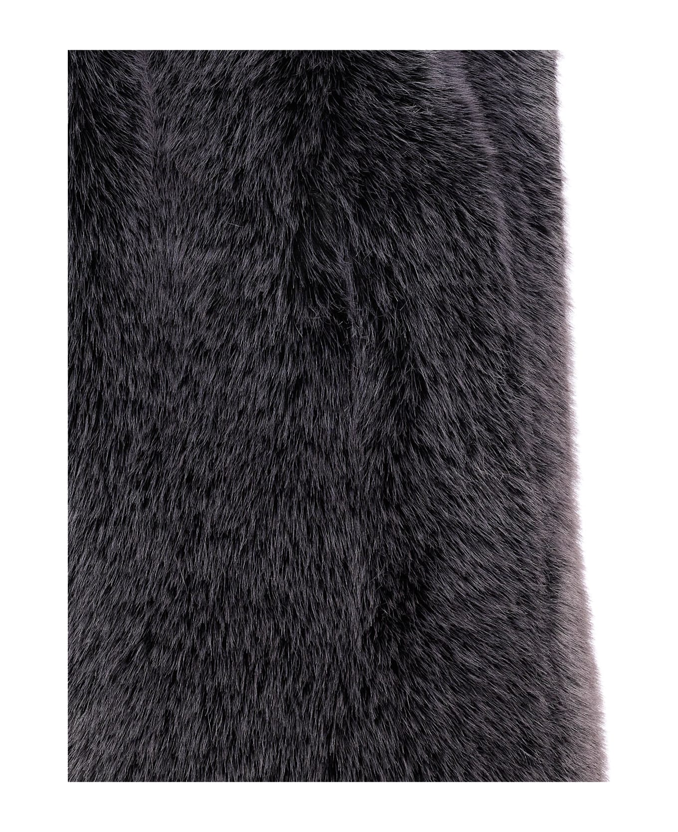 S.W.O.R.D 6.6.44 Faux Fur Vest - Black