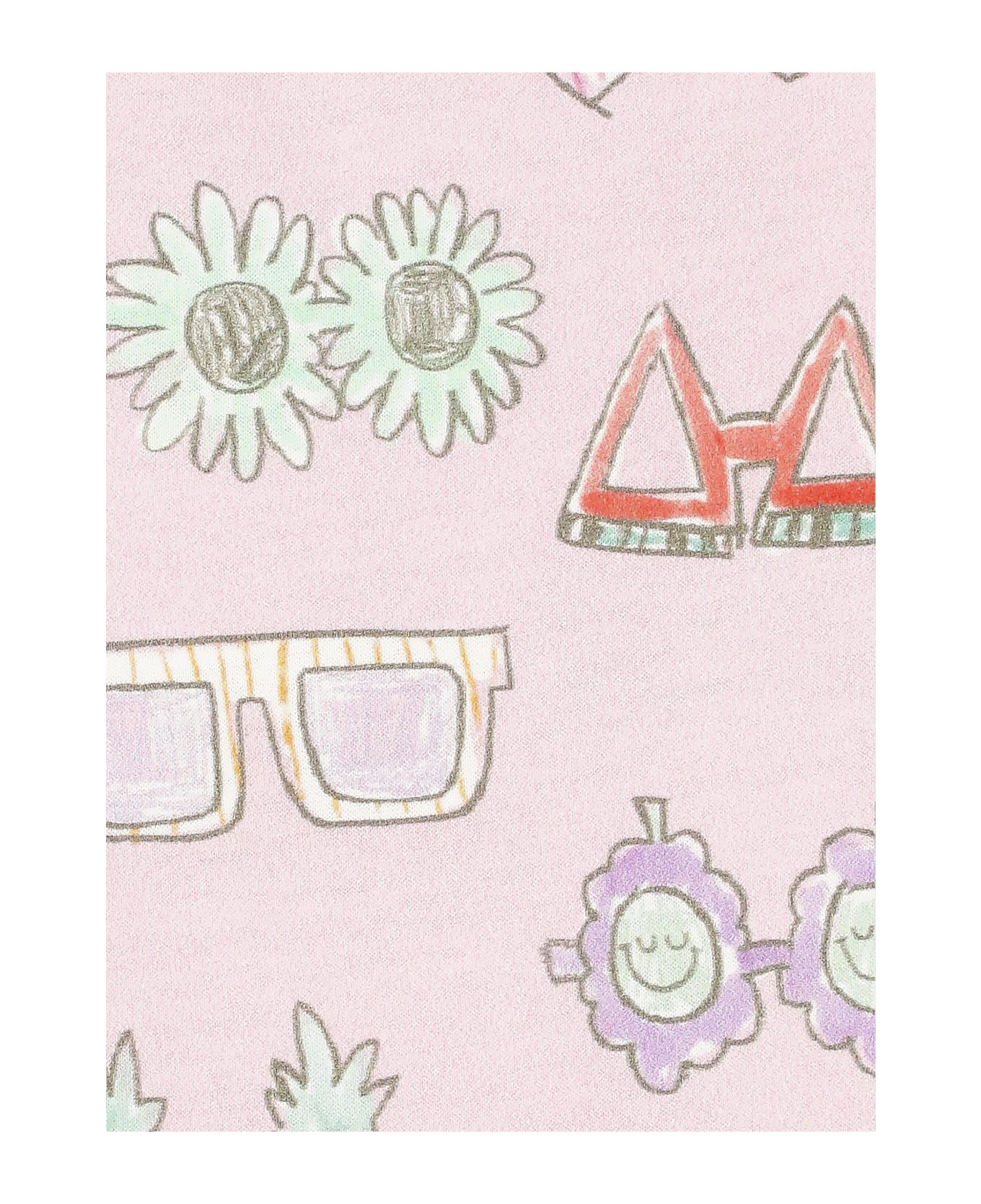 Stella McCartney Kids Dress With Print - Pink ワンピース＆ドレス