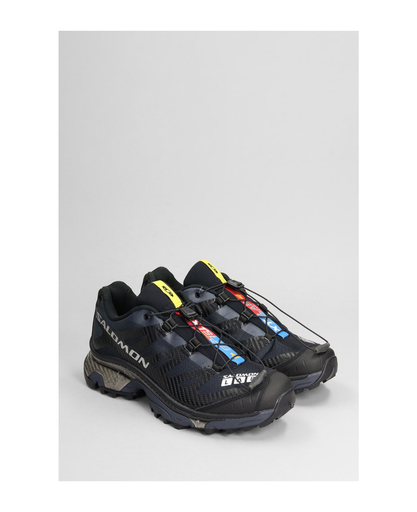 Salomon Xt-4 Og Sneakers In Black Synthetic Fibers - Black