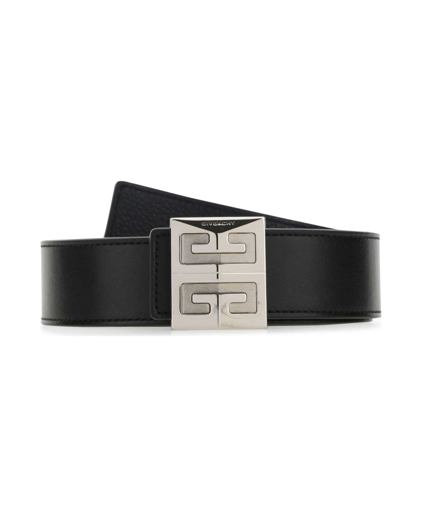 Givenchy Black Leather Belt - 088