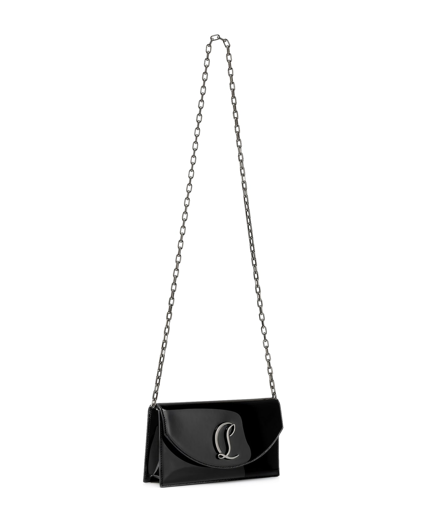 Christian Louboutin The Loubi 54 Wallet - Black/gun Metal