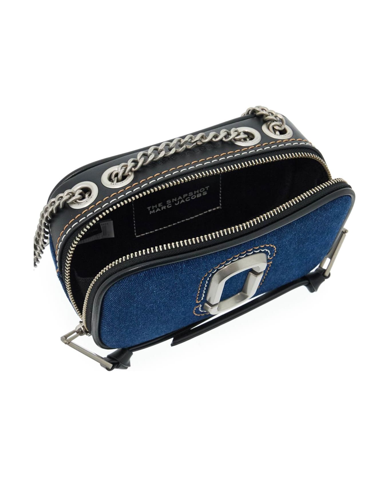 Marc Jacobs The Snapshot Shoulder Bag - DARK WASH (Blue)
