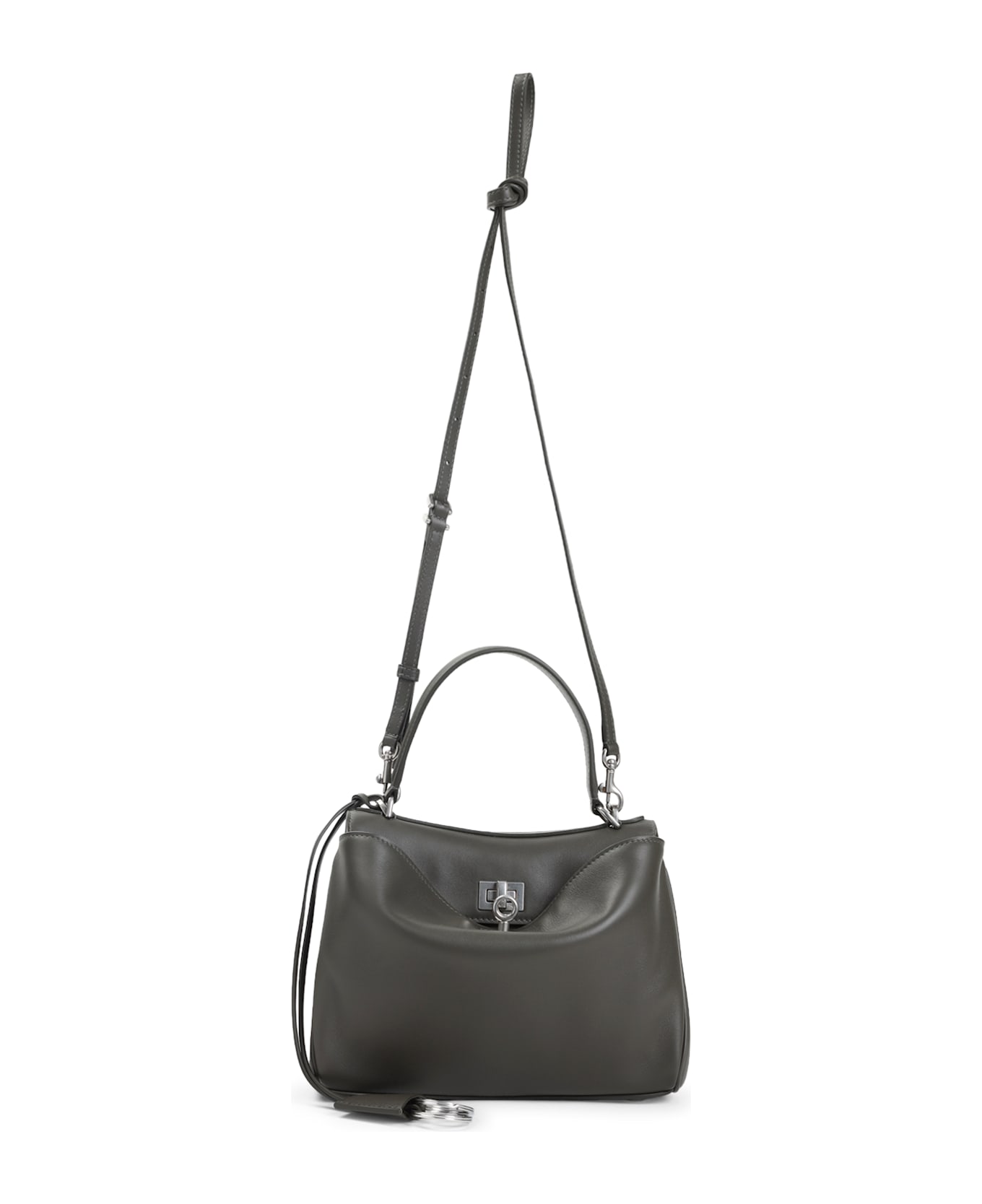 Balenciaga Rodeo Top Handle Handbag - Khaki