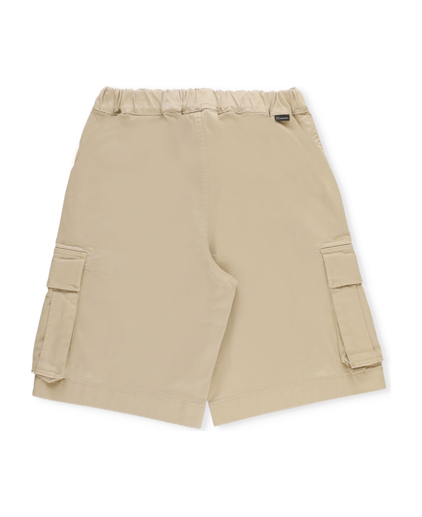 Woolrich Cotton Cargo Bermuda Shorts - Beige