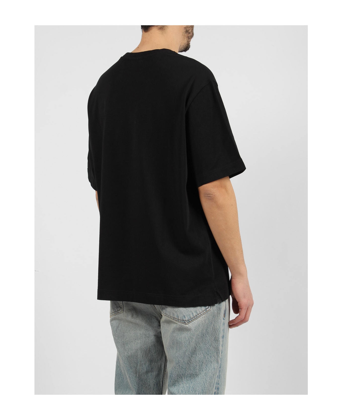 Maison Kitsuné Bold Fox Head Patch T-shirt - Black