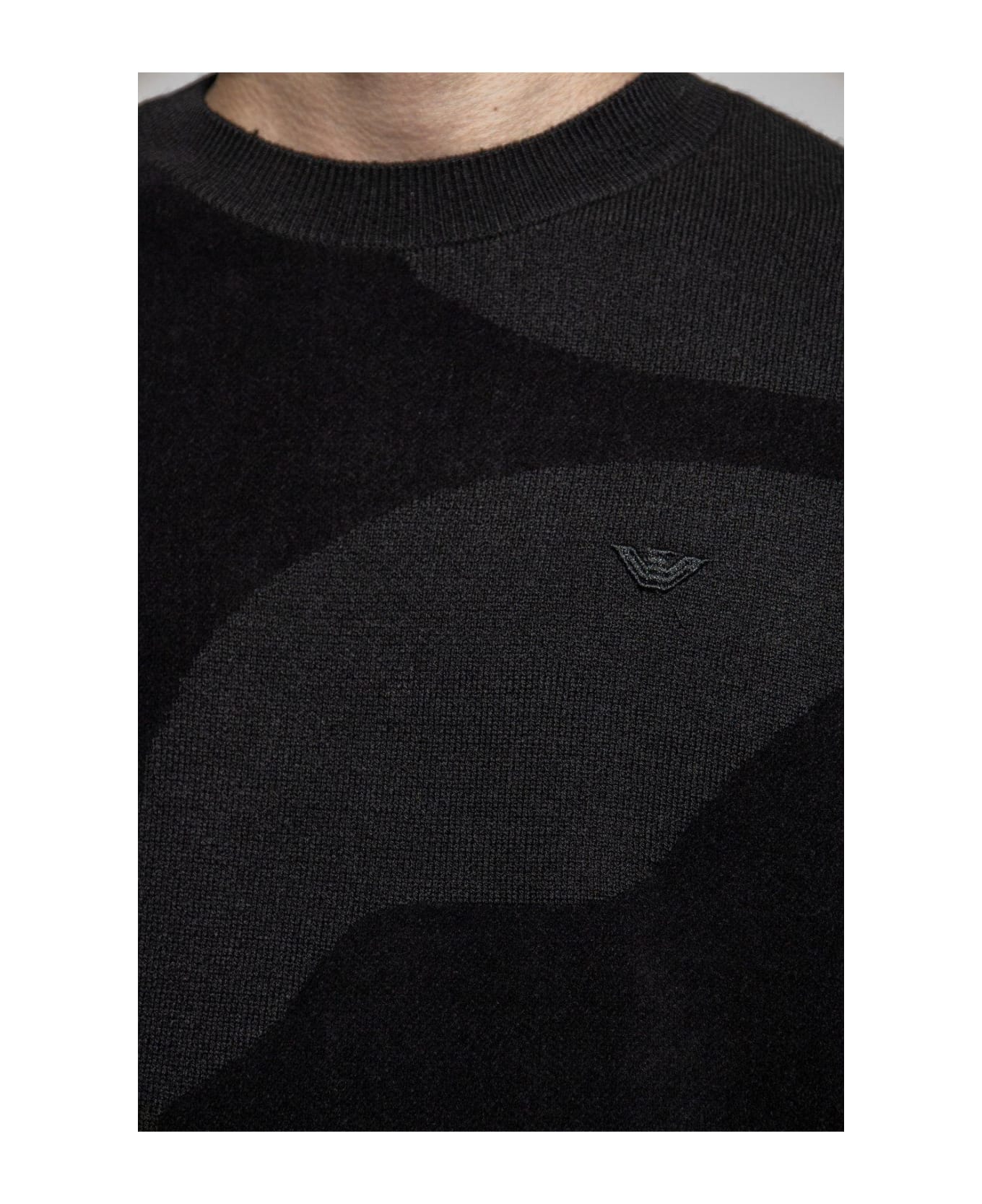 Emporio Armani Sweater With Logo ニットウェア