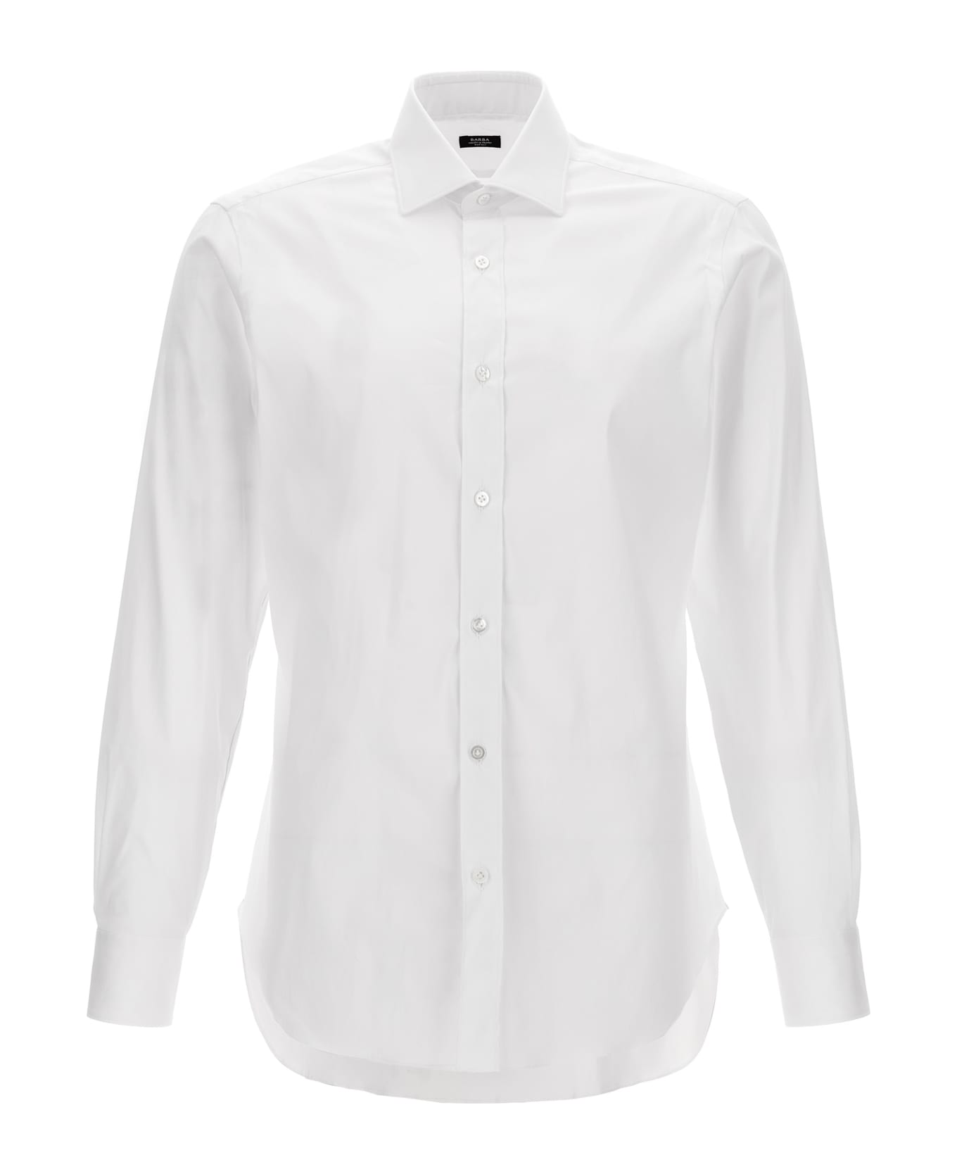 Barba Napoli Poplin Shirt - White シャツ