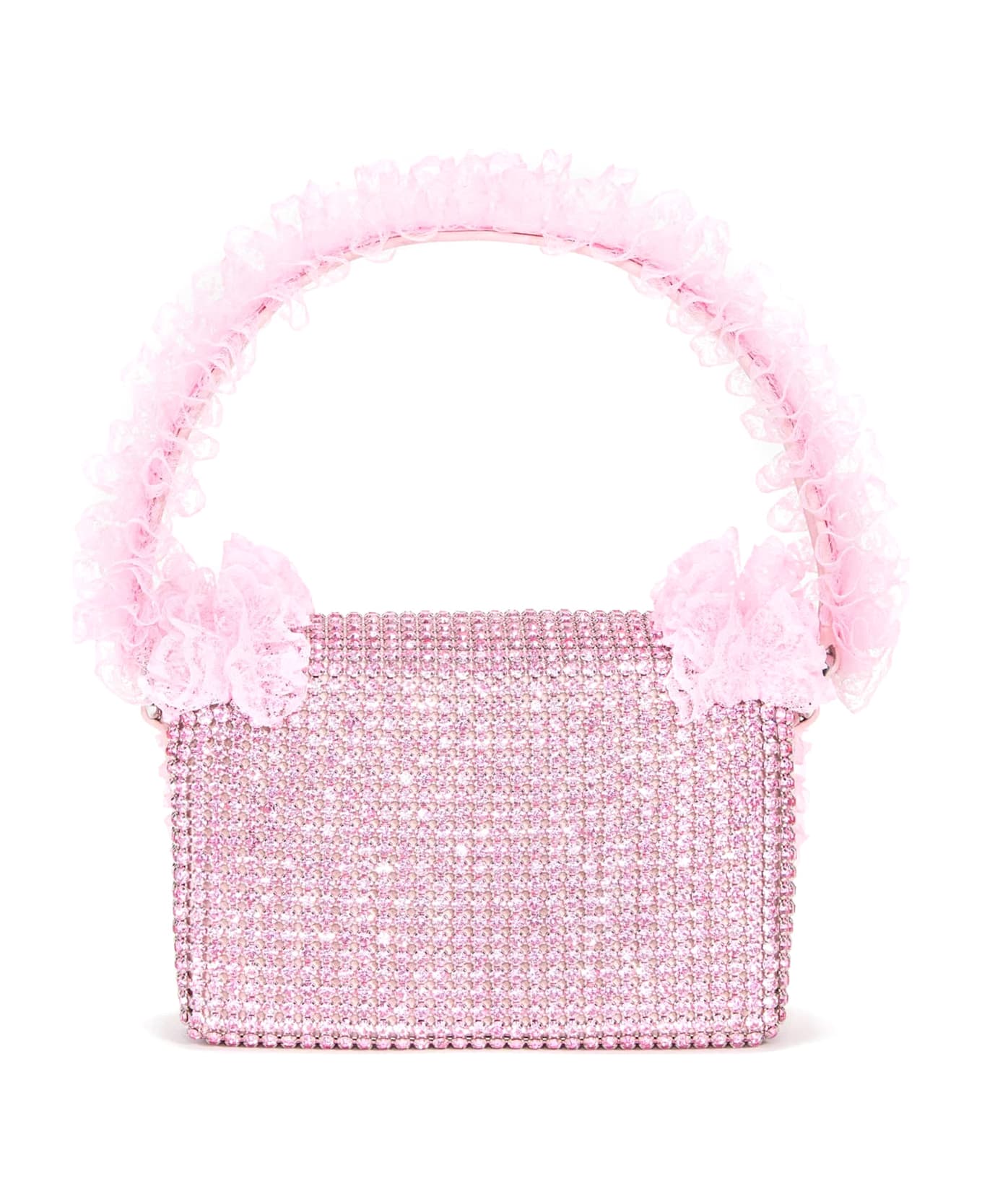 self-portrait Christopher Kane Residency Handbag With All-over Sequins - Pink