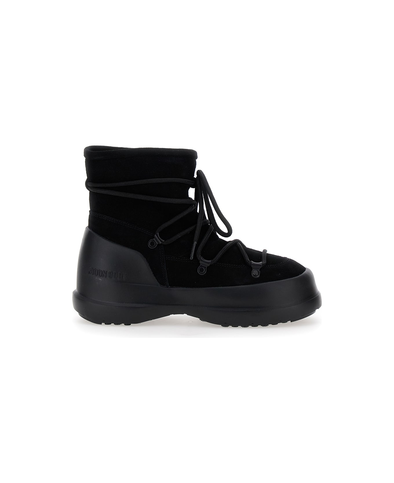 Moon Boot Luna Boot Suede Lab69 - Black