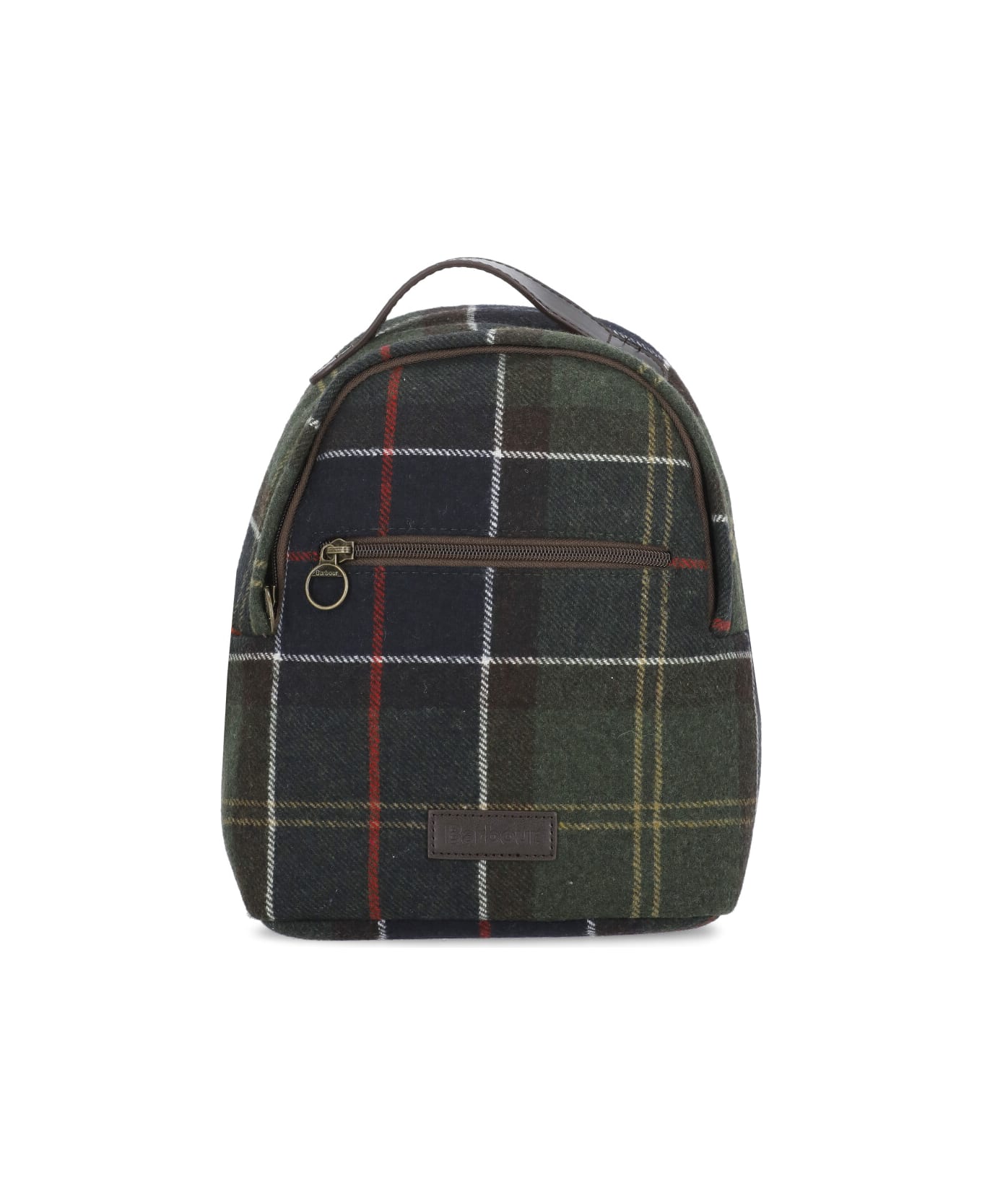 Barbour Caley Tartan Backpack - Green