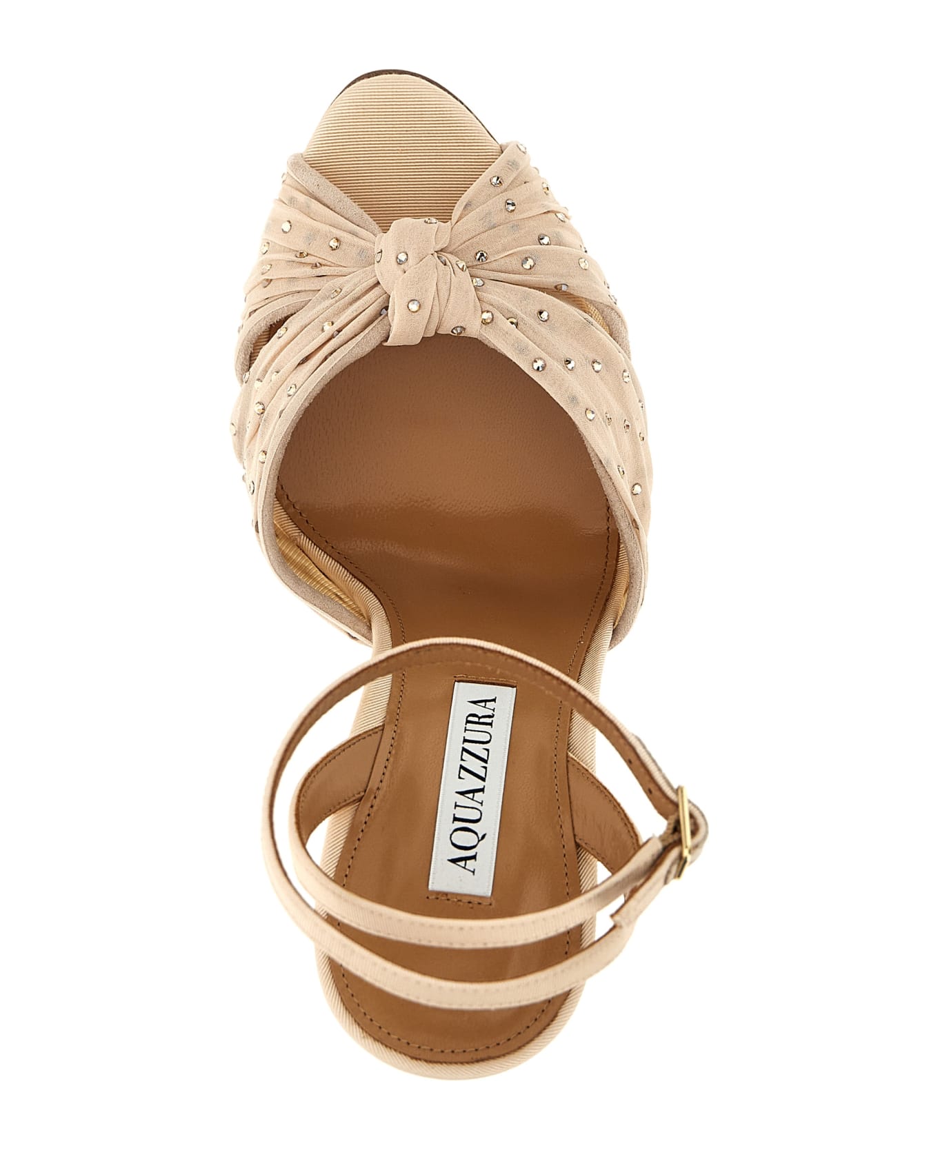 Aquazzura 'slow Kisses' Sandals - Beige