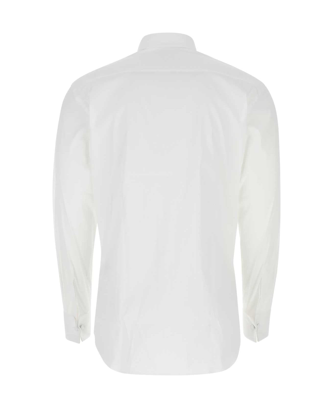 Prada Stretch Poplin Shirt - F0009 シャツ