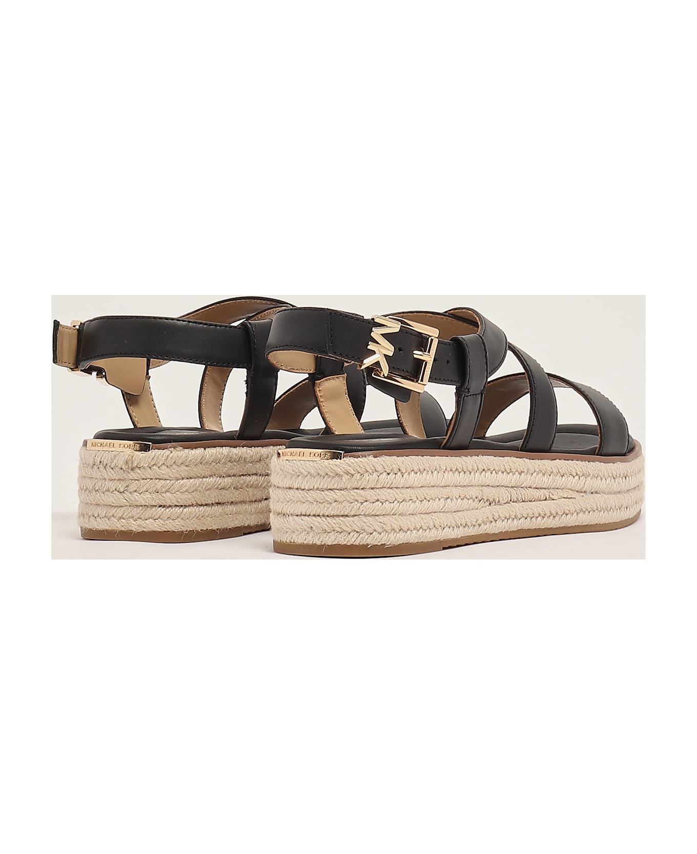Michael Kors Lynn Espadrille Sandal Espadrillas - NERO