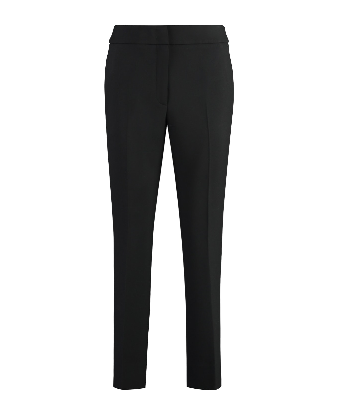 Peserico Viscose Blend Trousers - NERO