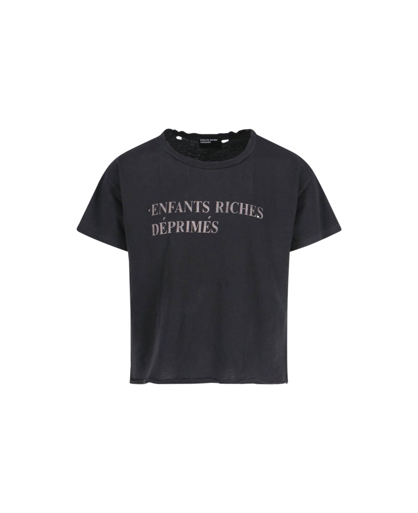 Enfants Riches Deprimes Logo T-shirt - BLACK