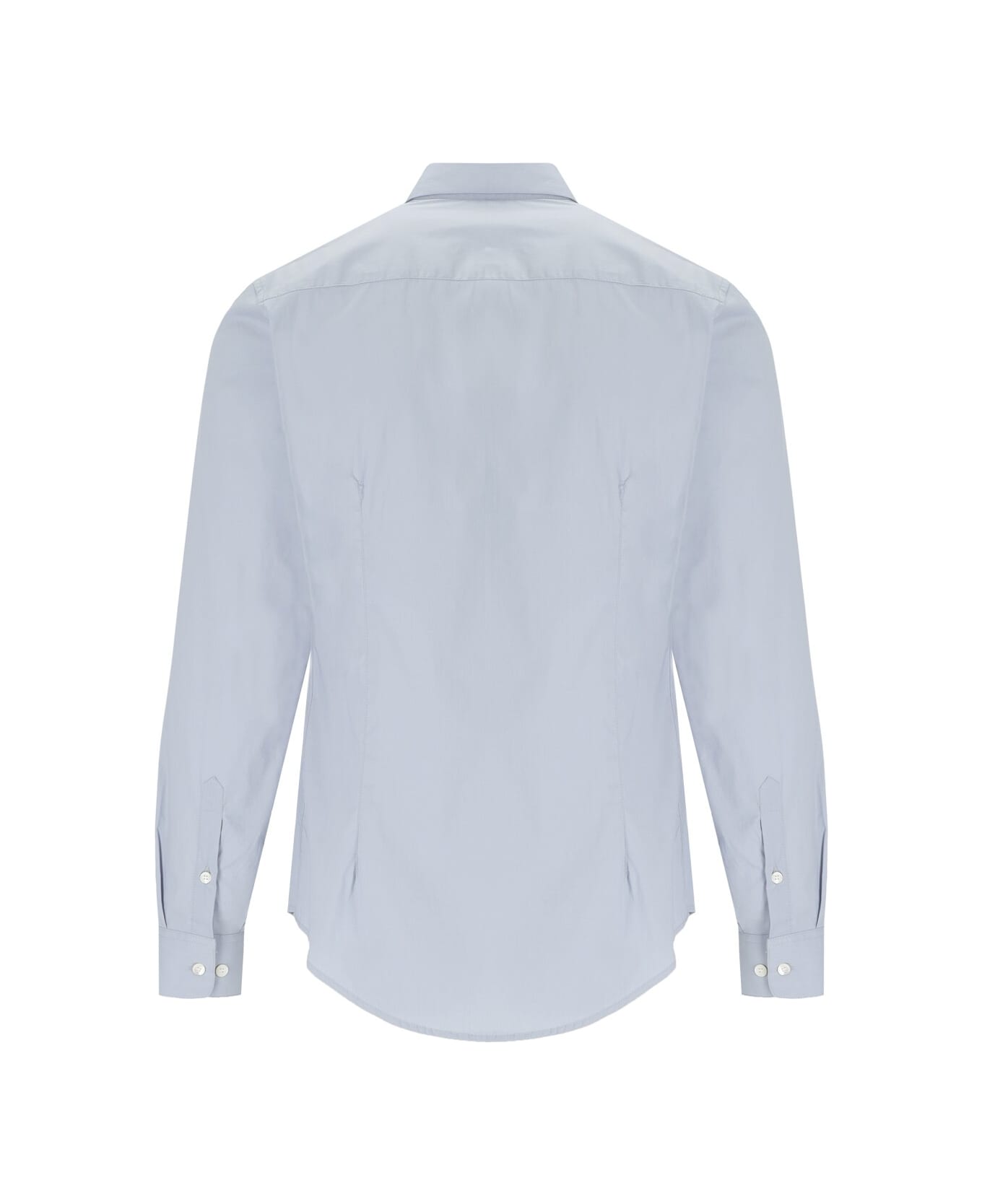 Giorgio Armani Powder Blue Poplin Shirt - Azzurro シャツ