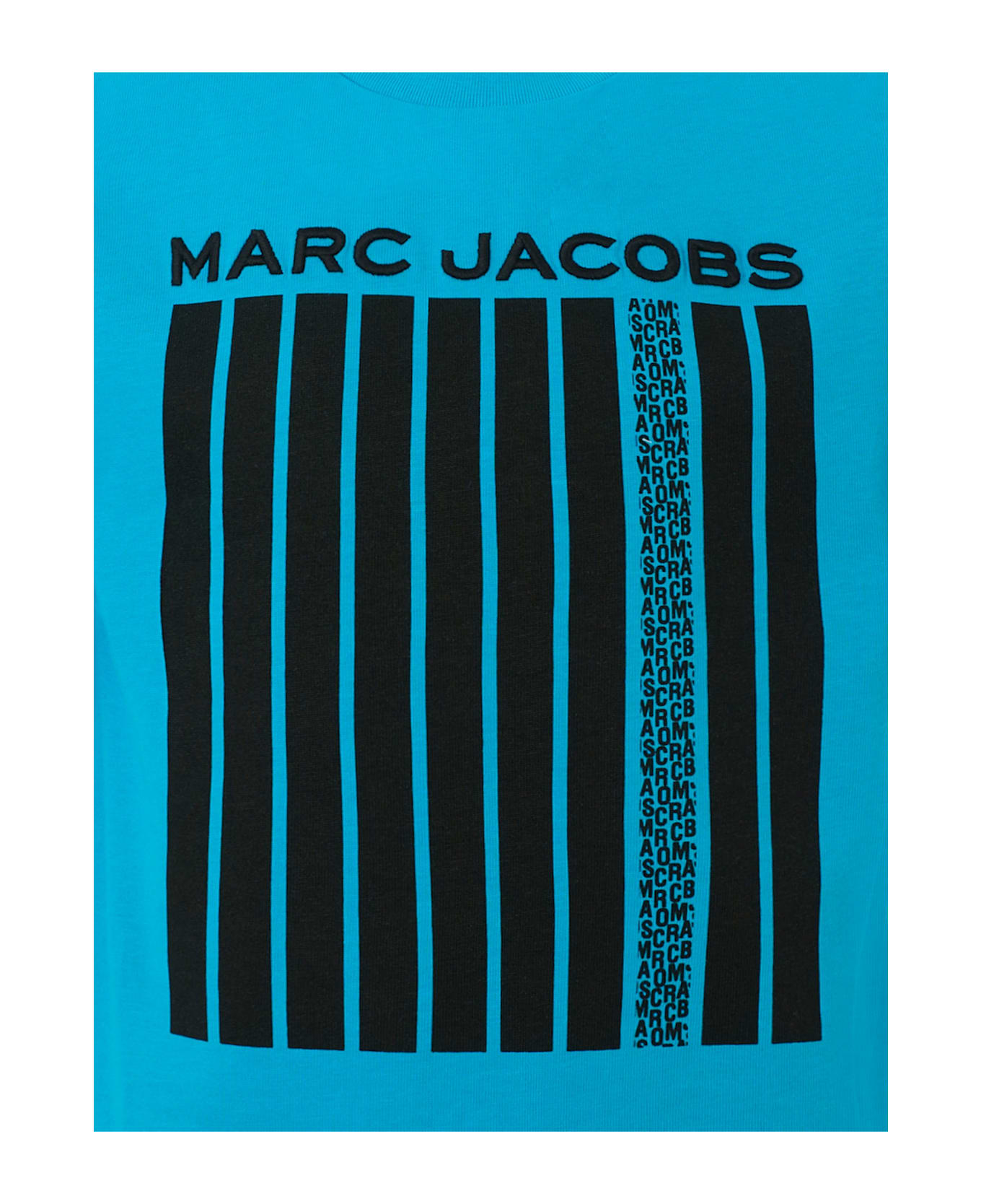 Marc Jacobs Light Blue T-shirt For Boy With Logo - Light Blue