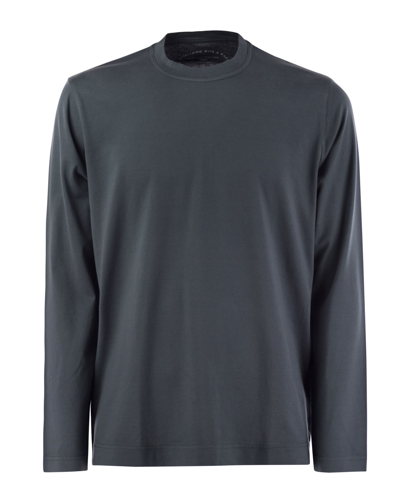 Tシャツ・カットソー Fedeli SS25 Giza cotton T-shirt (8UED8014 41) Fedeli Giza Cotton Crew-neck T-shirt | italist
