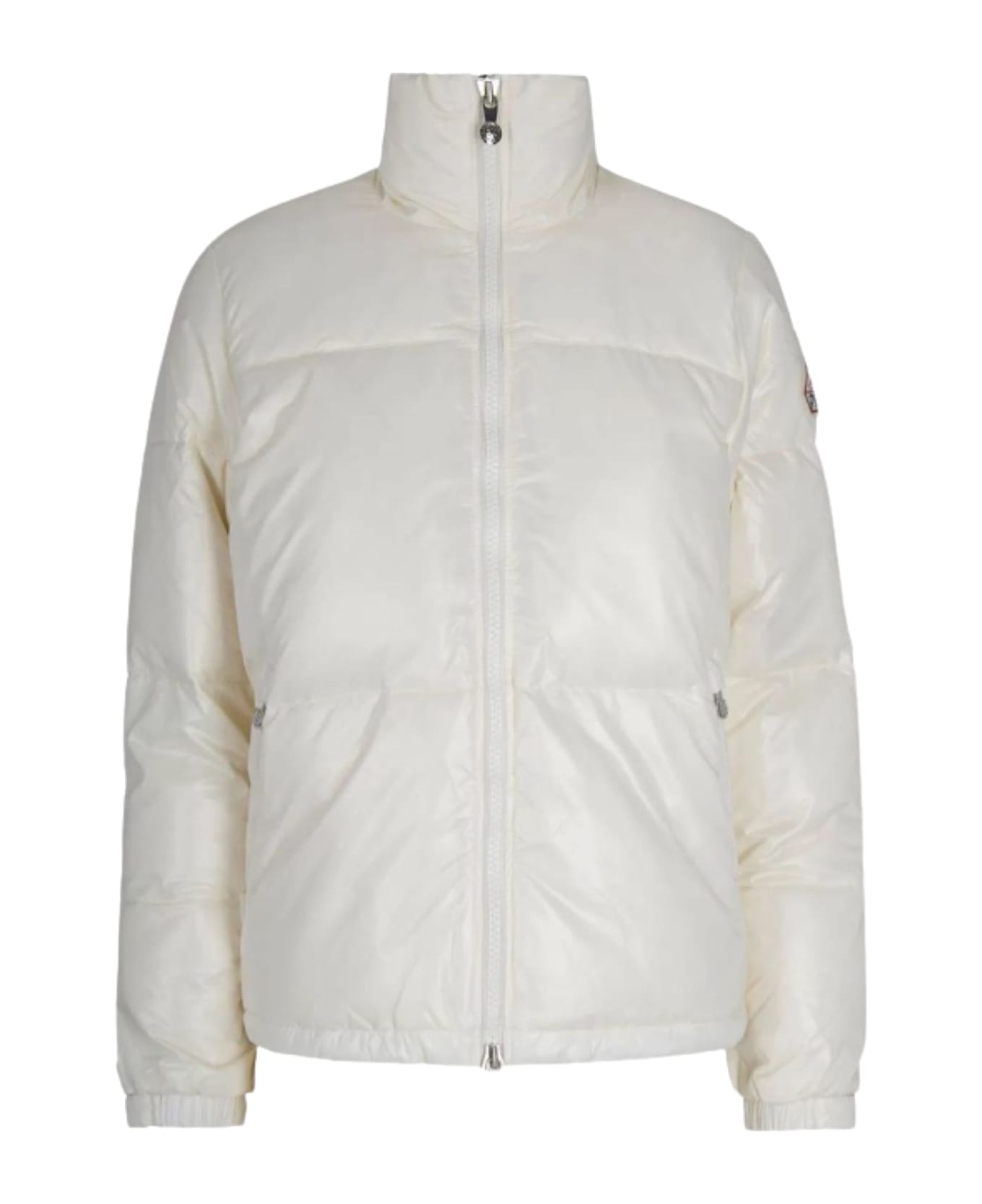 Pyrenex Down Jacket With Hat Goldin - White