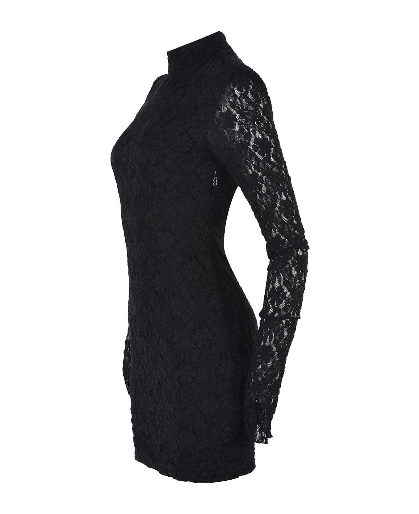 Rotate by Birger Christensen Dress Rotate Made Of Lace - Black