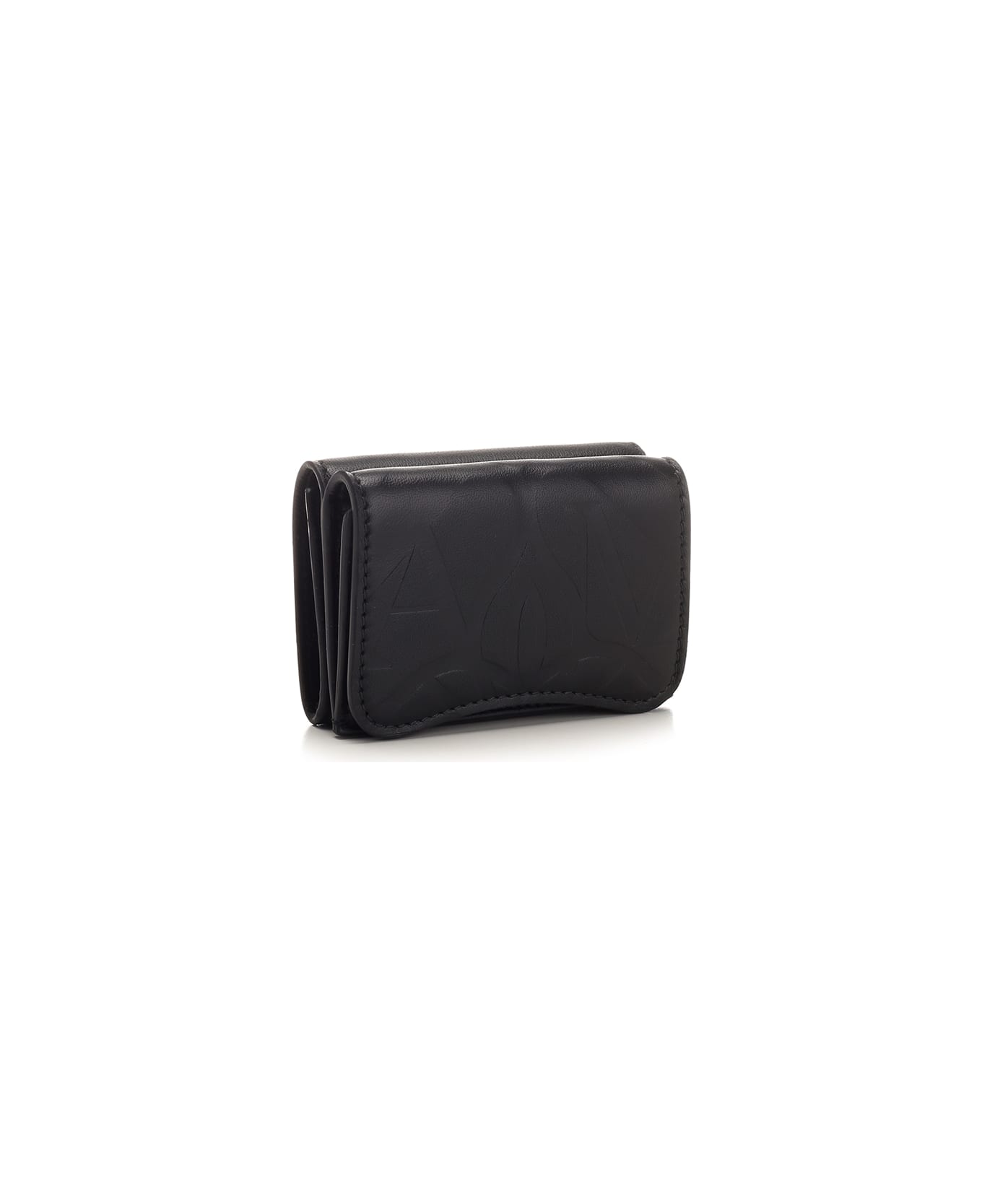 Alexander McQueen Trifold Wallet - Black