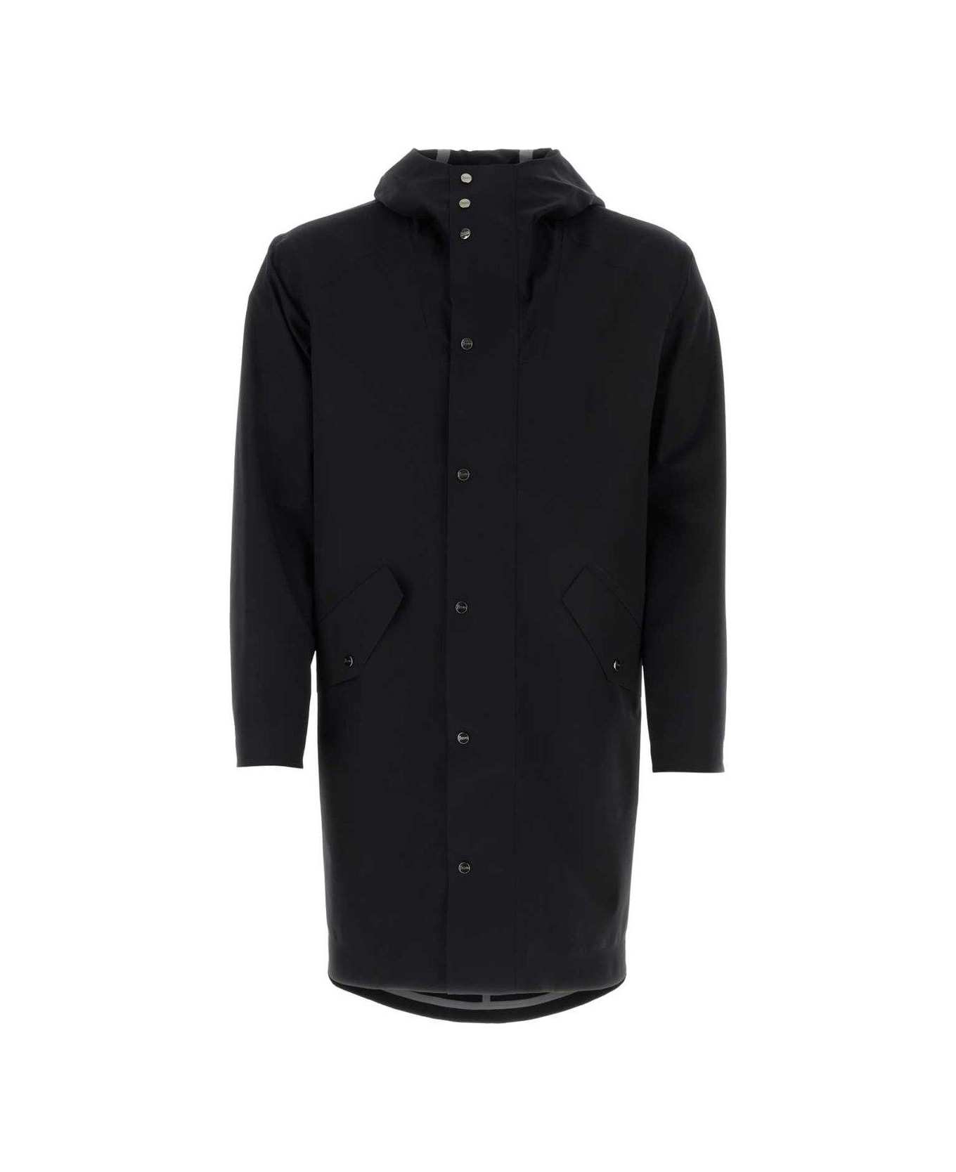 Herno Long Sleeved Hooded Parka - Nero コート