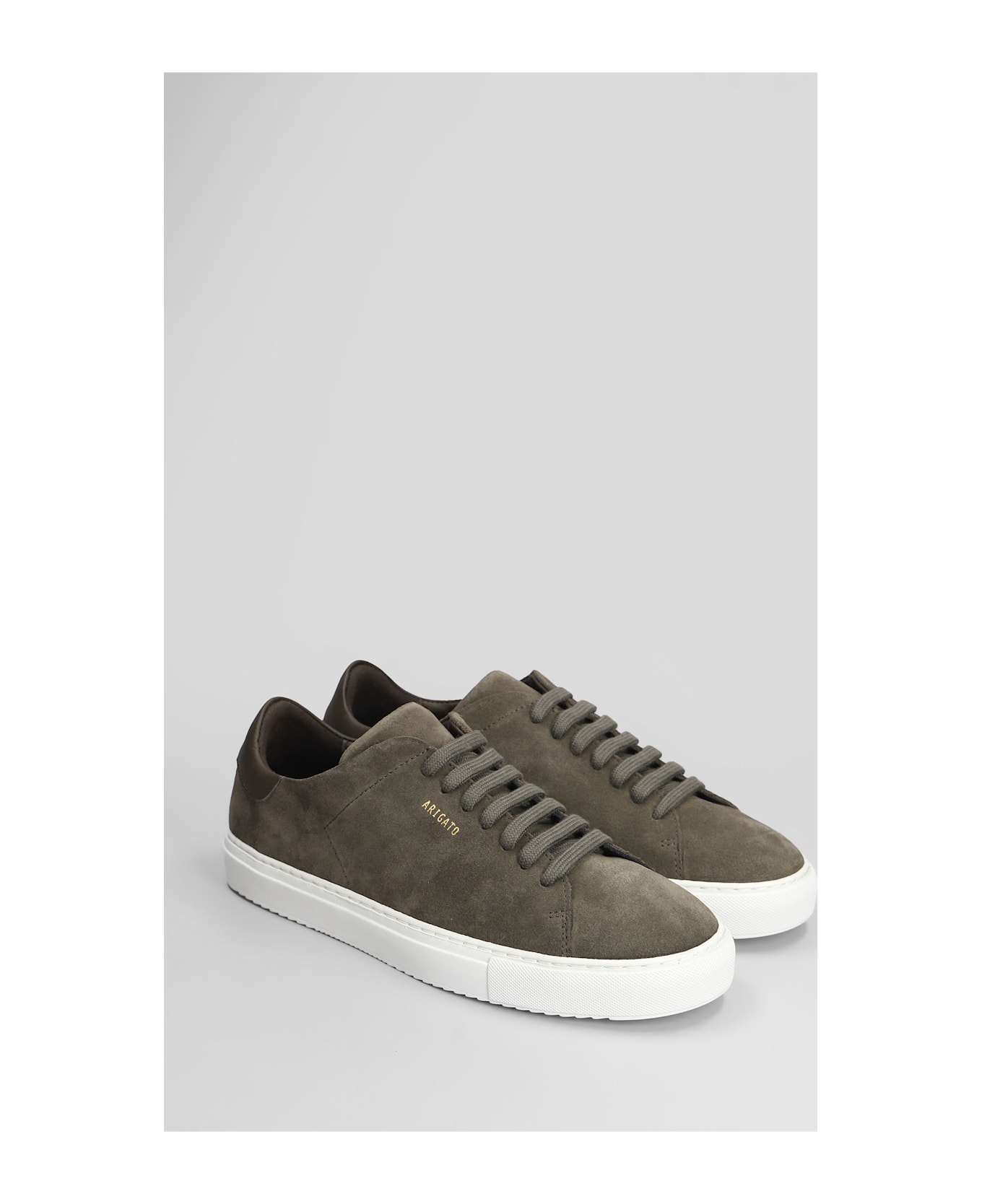 Axel Arigato Clean 90 Sneakers In Brown Suede - brown