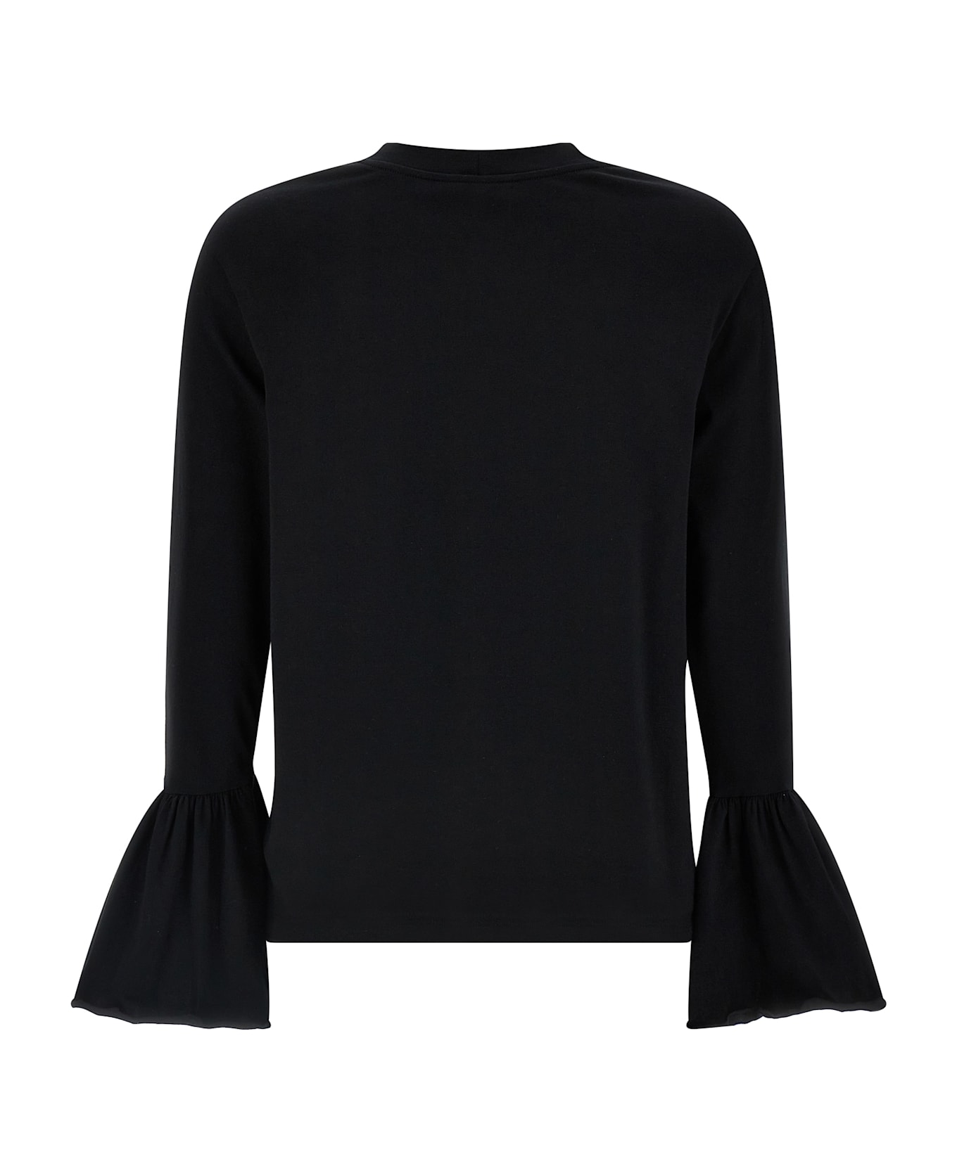 Sleeper 
ruffled
 T-shirt - Black  
