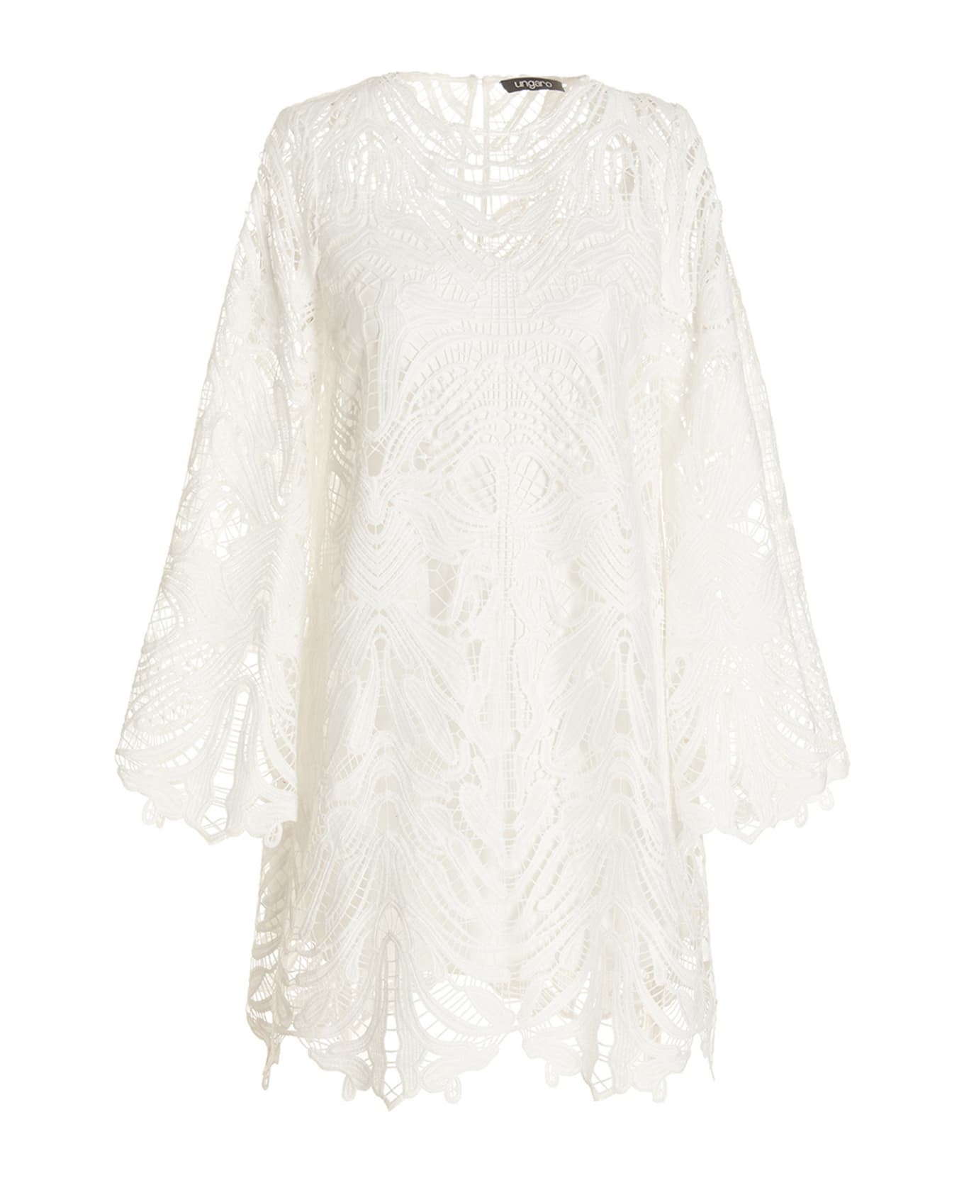 Emanuel Ungaro 'briar' Short Dress - White ワンピース＆ドレス