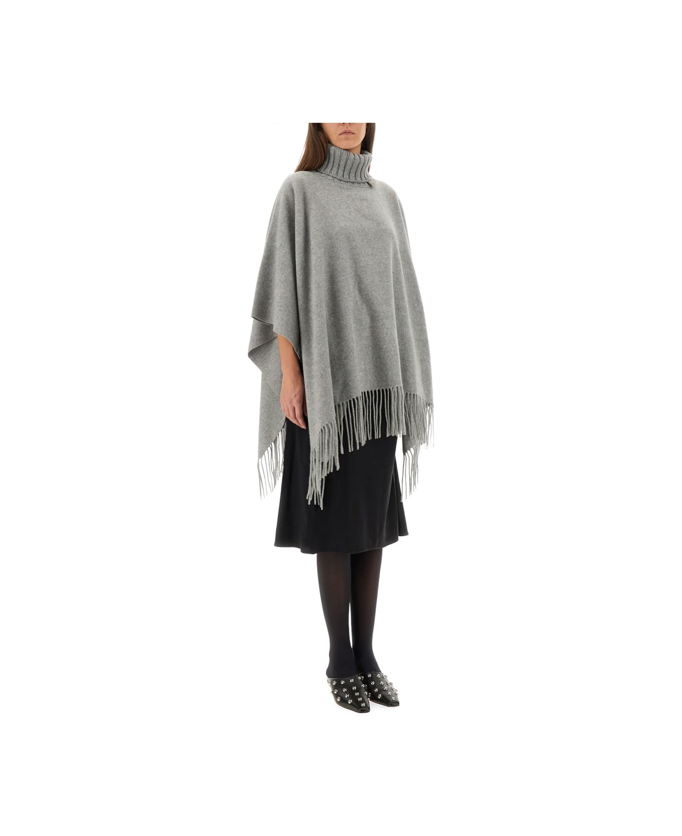 Fabiana Filippi Platinum Hood - GREY