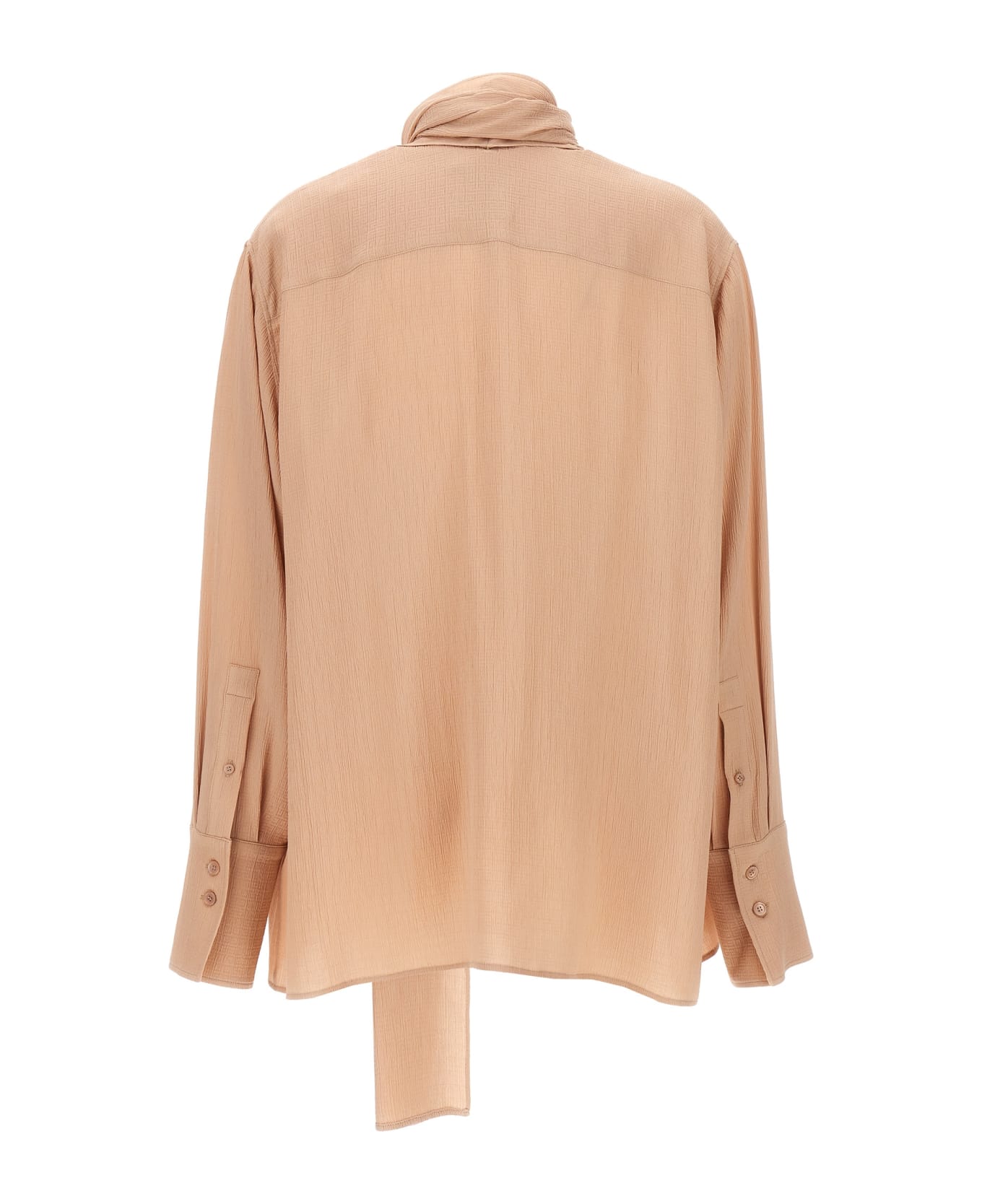 Givenchy Pussy Bow Blouse - Beige シャツ
