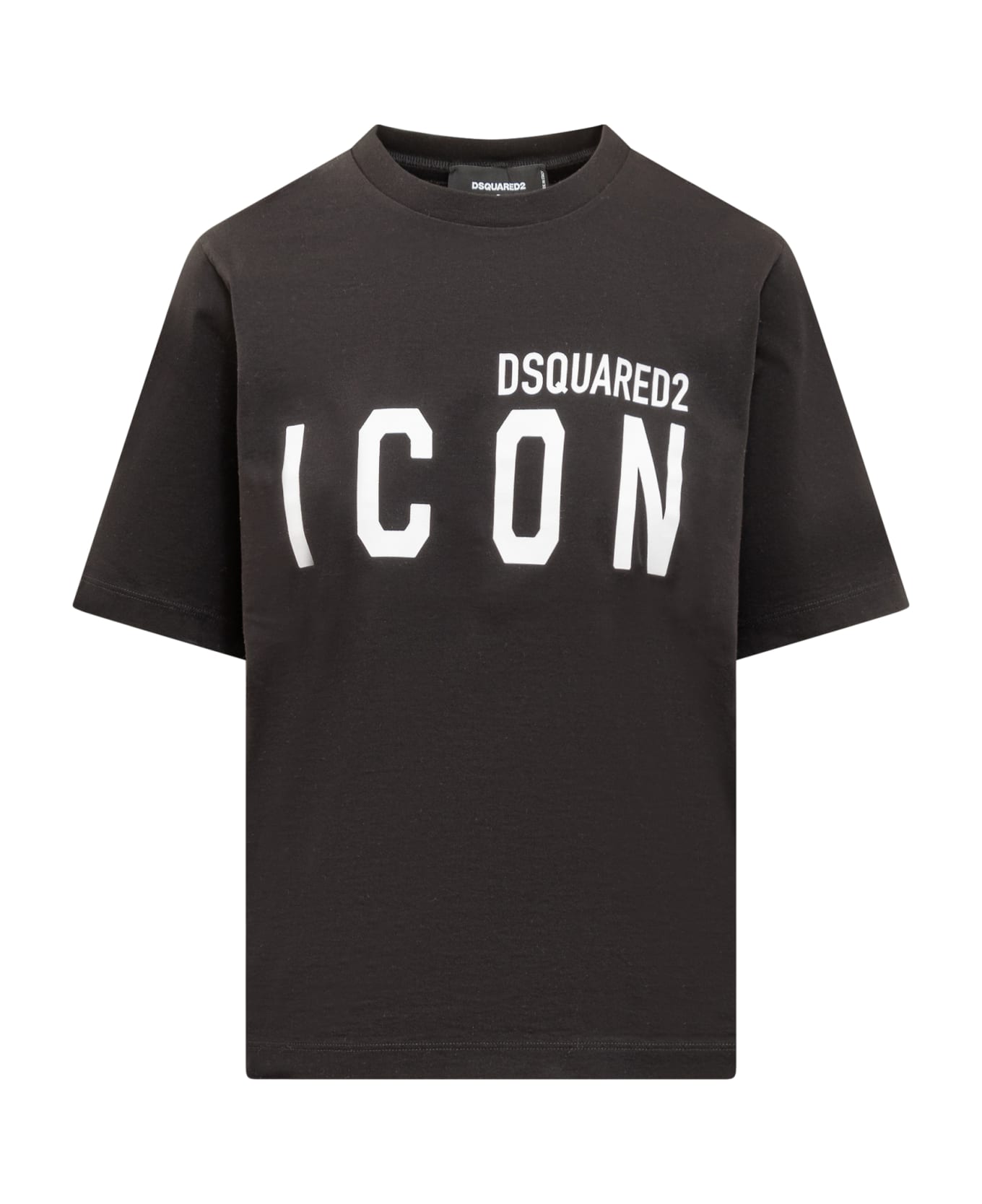 Dsquared2 Icon Forever Easy T-shirt - BLACK-WHITE