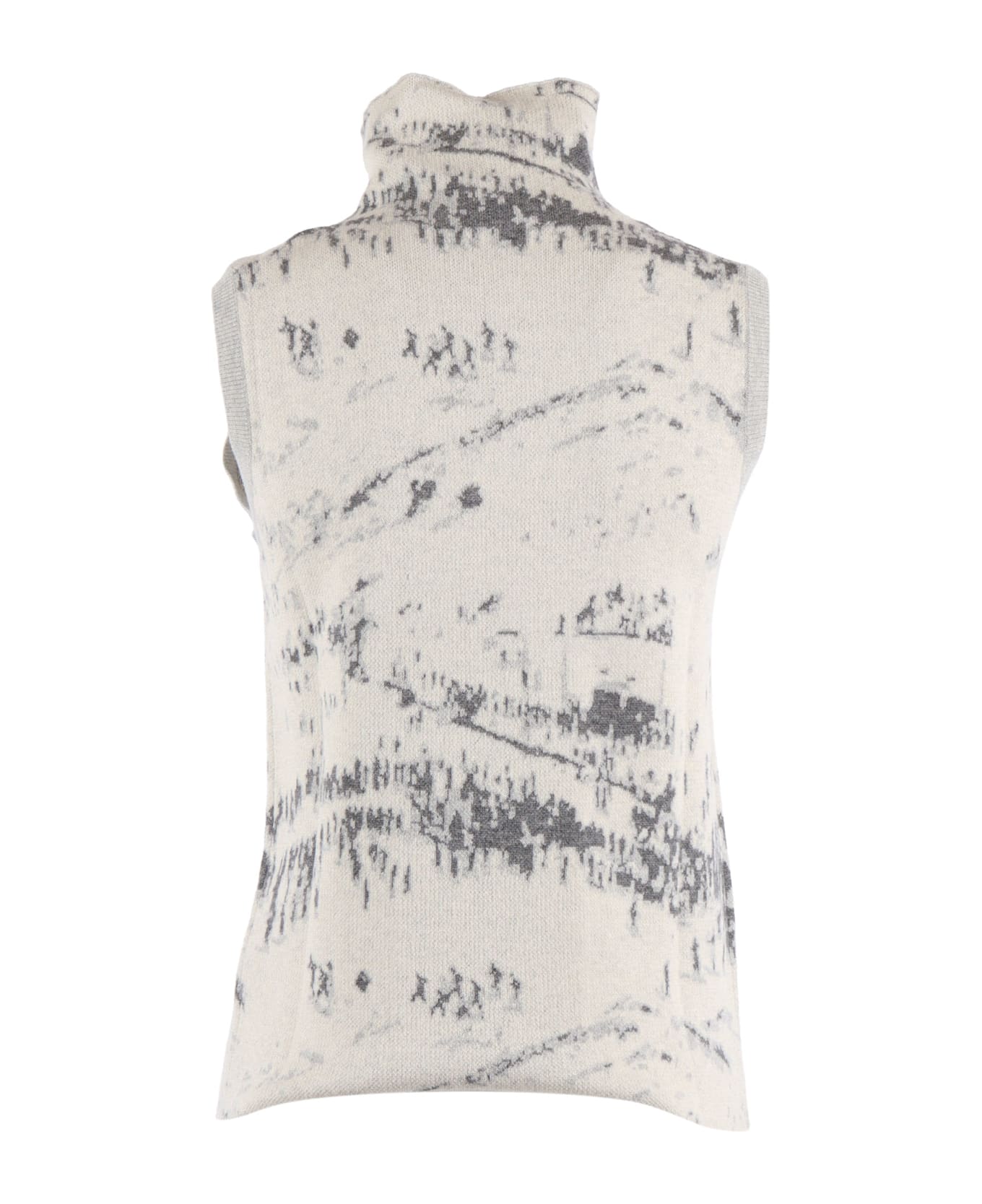 Ballantyne T Neck Slipover - MULTICOLOR