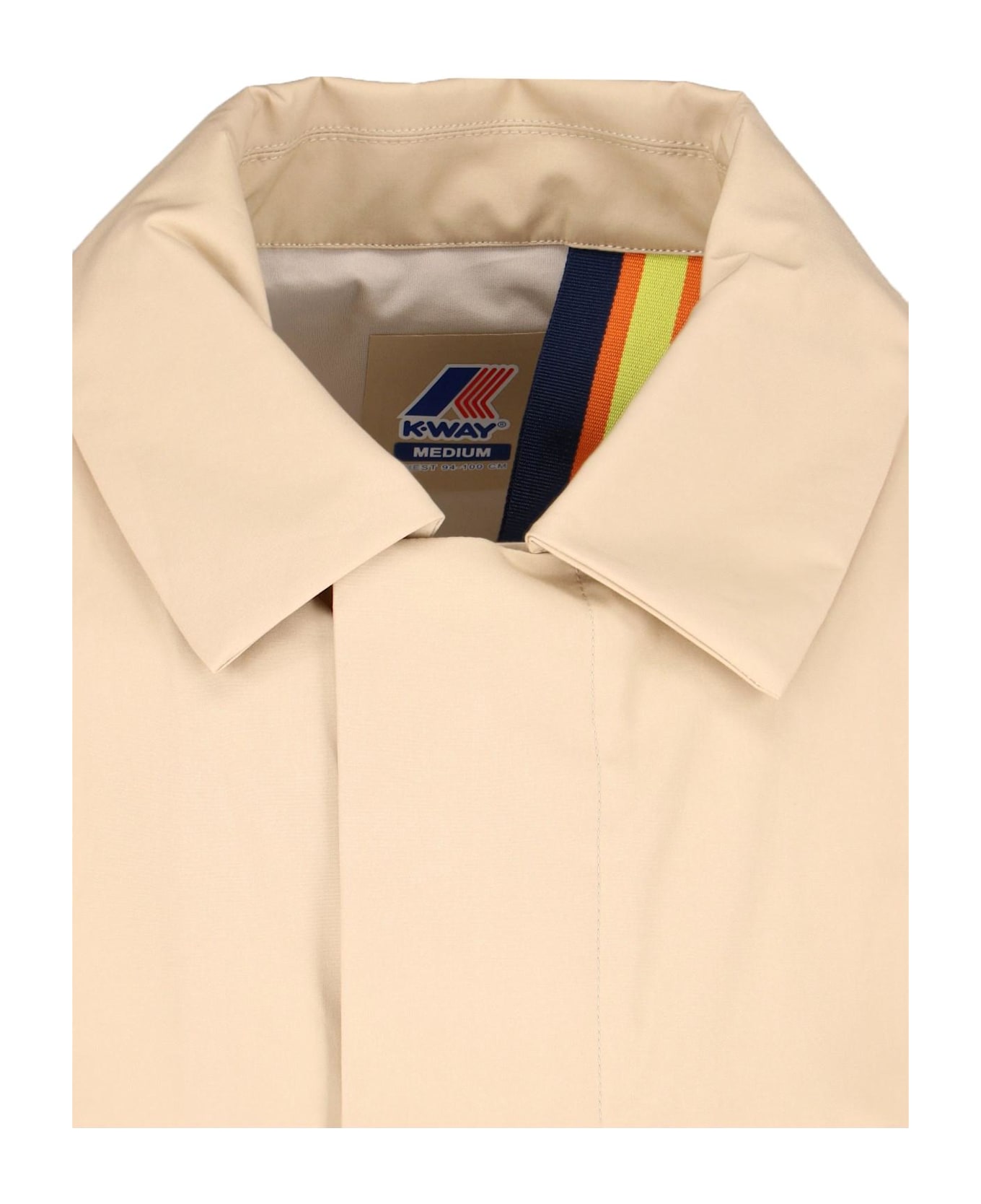 K-Way 
poir
 Zip Jacket - Beige