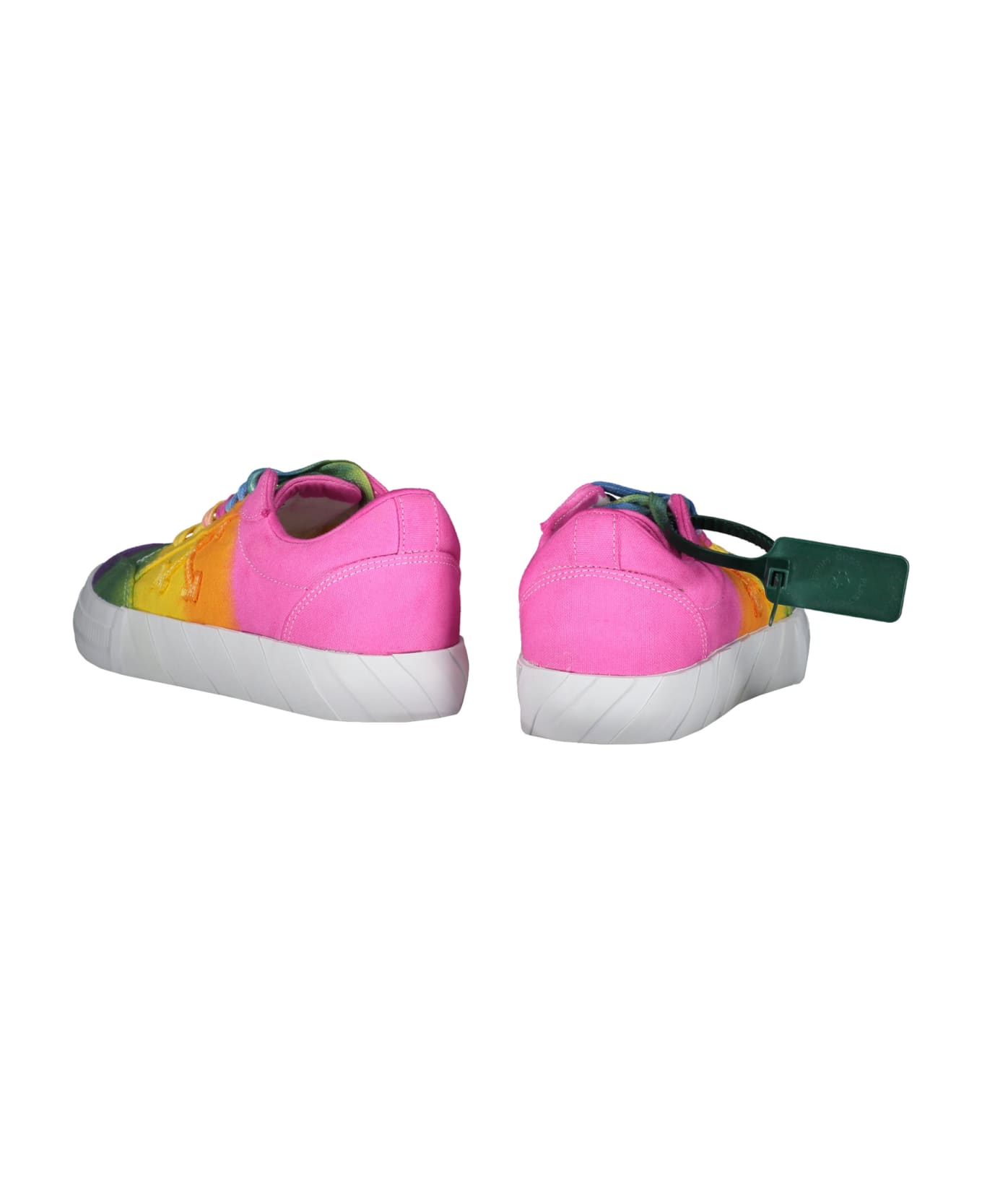 Off-White Vulcanized Low-top Sneakers - Multicolor