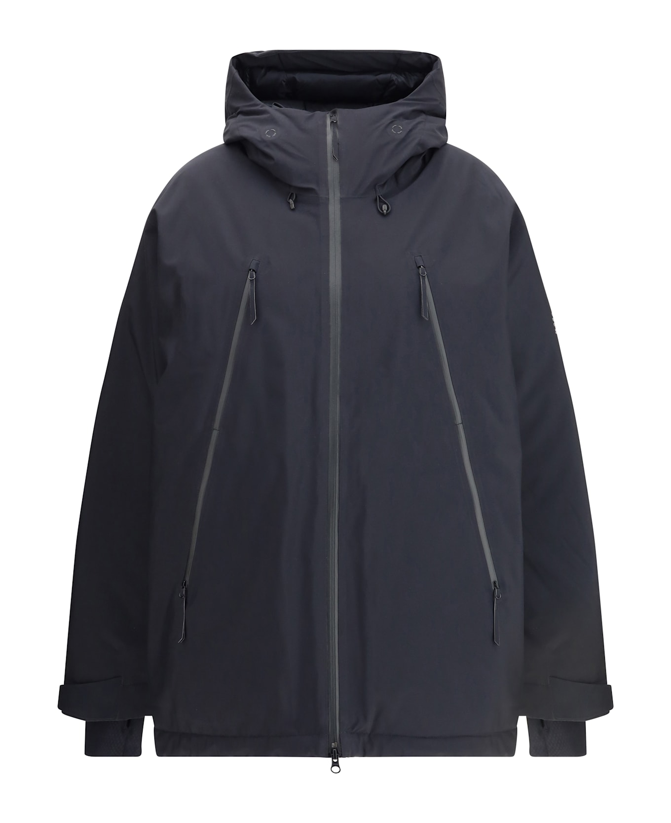 MM6 Maison Margiela Hooded Parka Salomon X Mm6 - Black