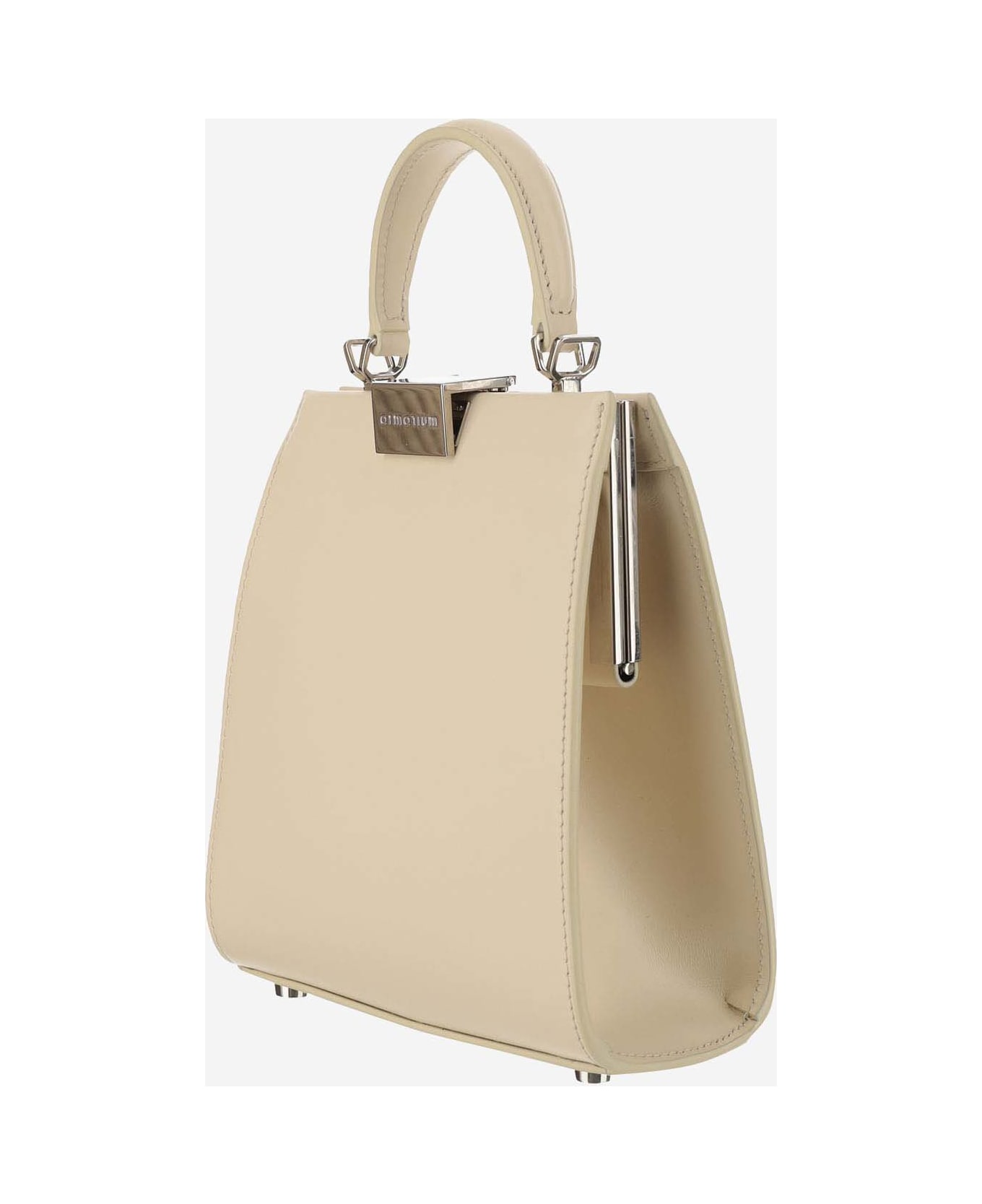 Armarium Anna Mini Leather Handbag - Ivory