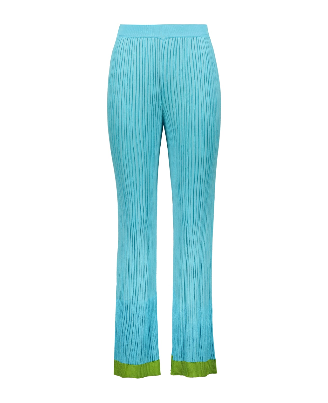 Missoni Knitted Trousers - Light Blue