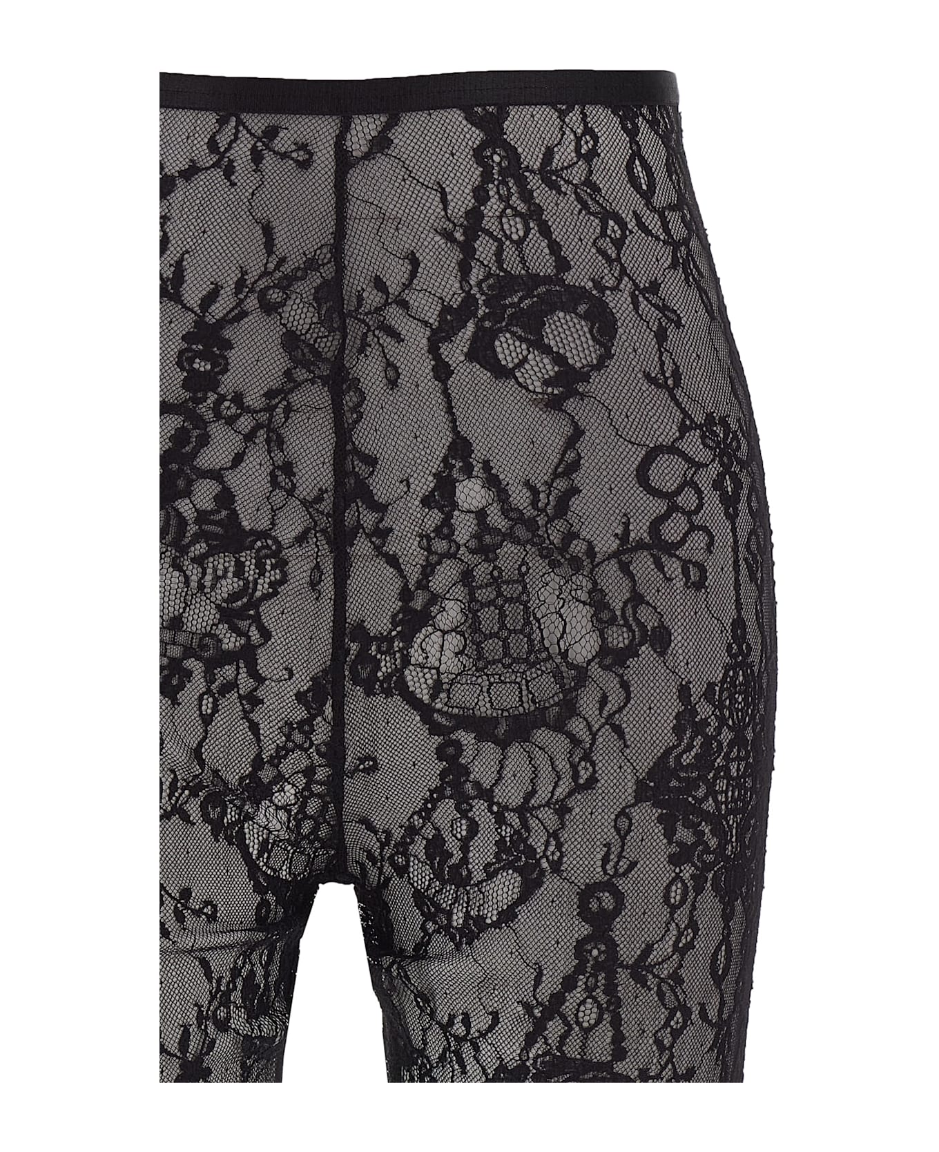 Givenchy Lace Chandelier Leggings - Black