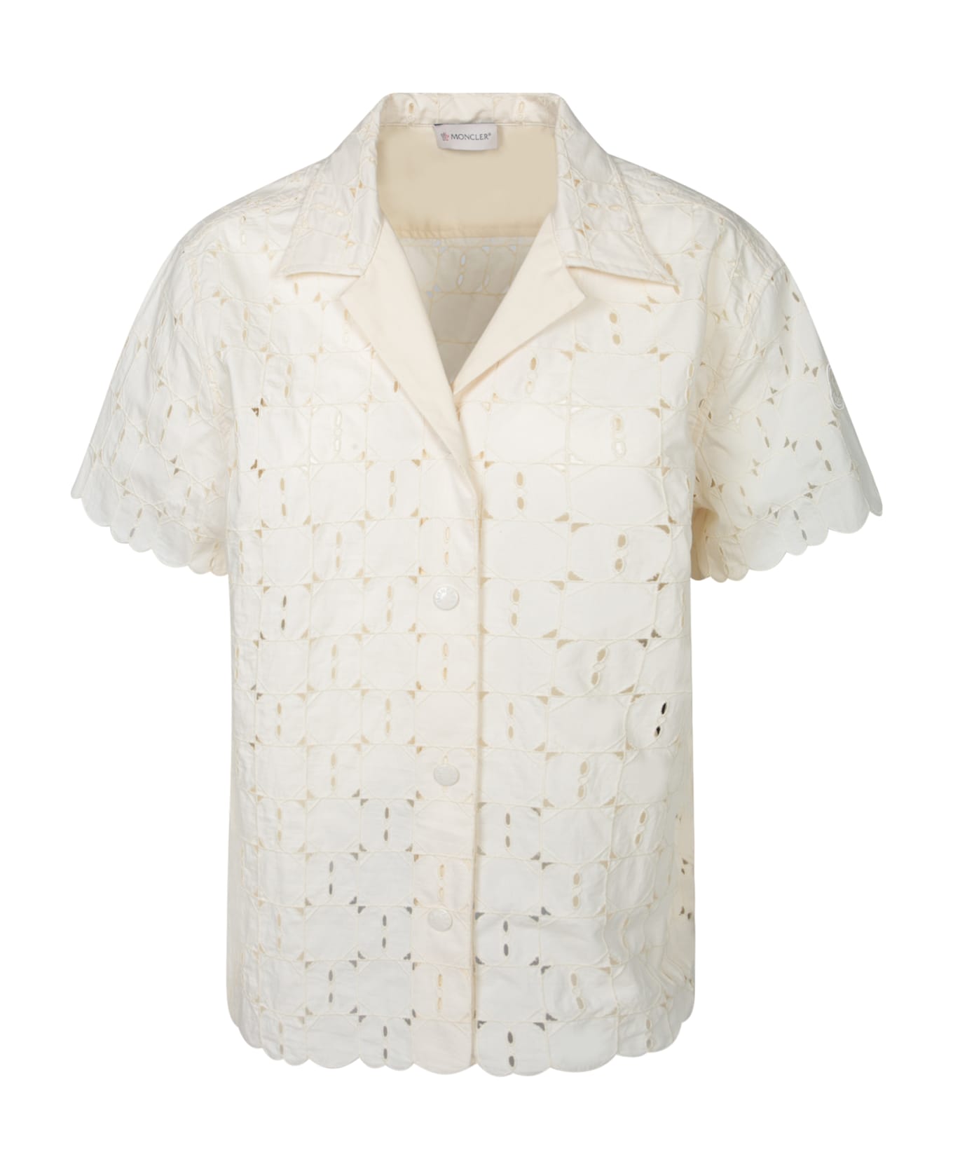 Moncler White Sangallo Shirt - White