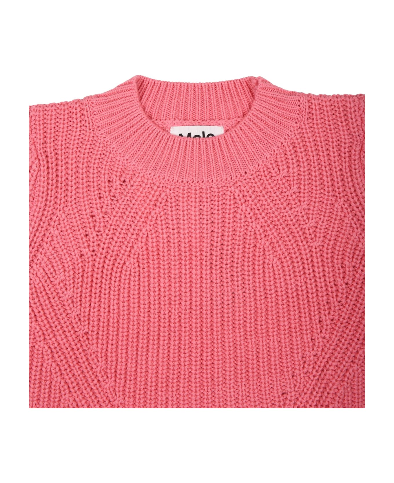 Molo Fuchsia Sweater For Girl - Fuchsia